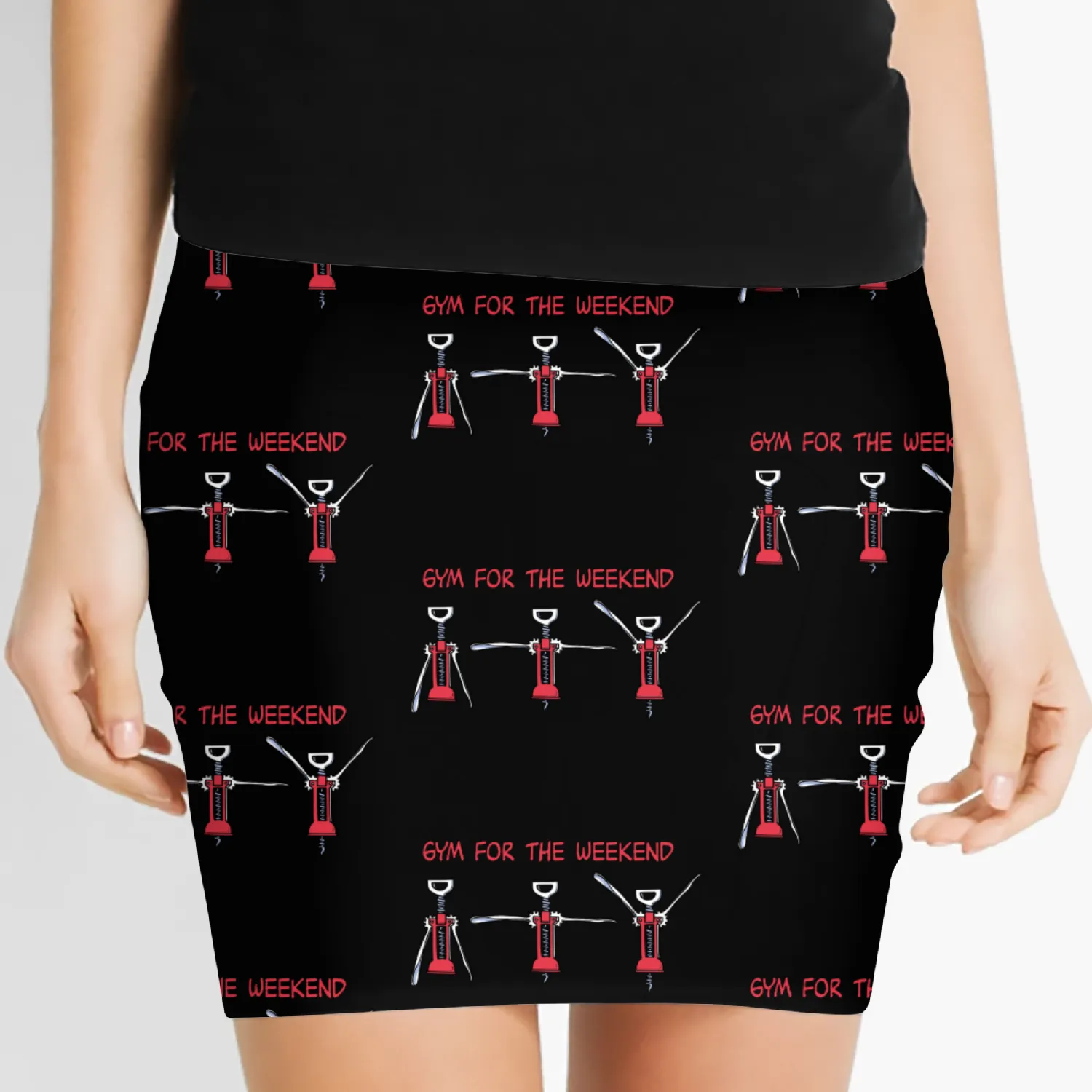 Gym for the Weekend Women's Mini Skirts