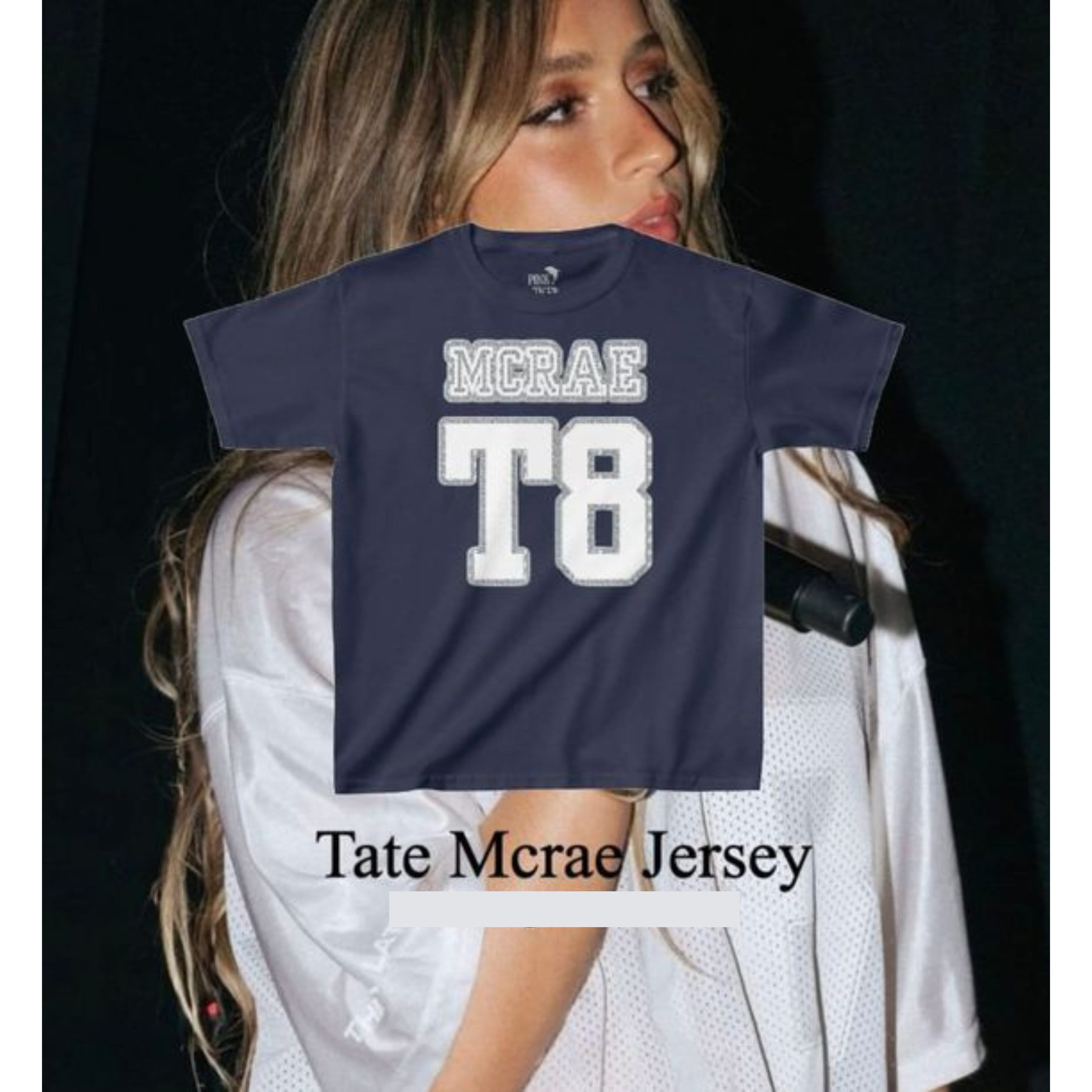 T8 Mcrae Jersey Shirt, Tate Concert Baby Tee, T8 Music Merch Graphic T-Shirt