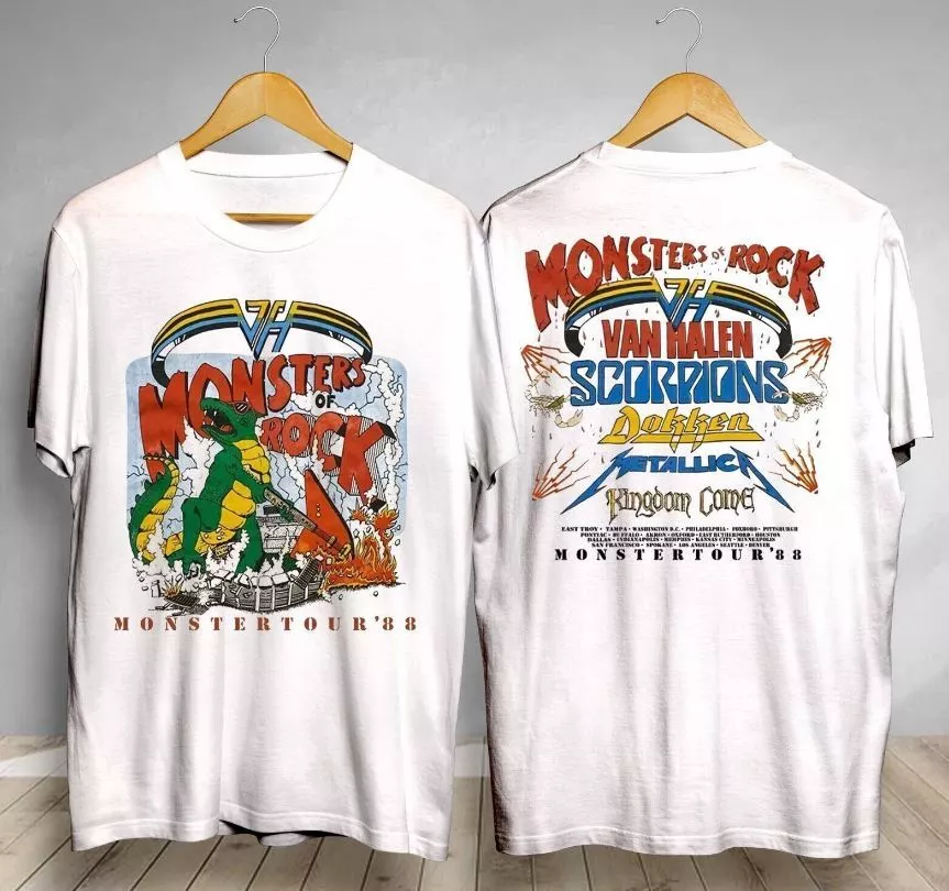 Vintage Monsters of Rock Tour 1988 T-Shirt
