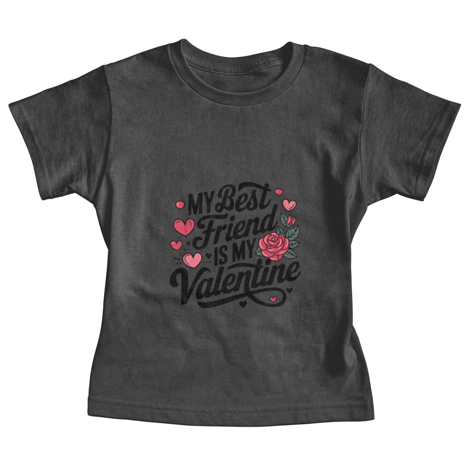 My Best Friend is My Valentine Baby Tees