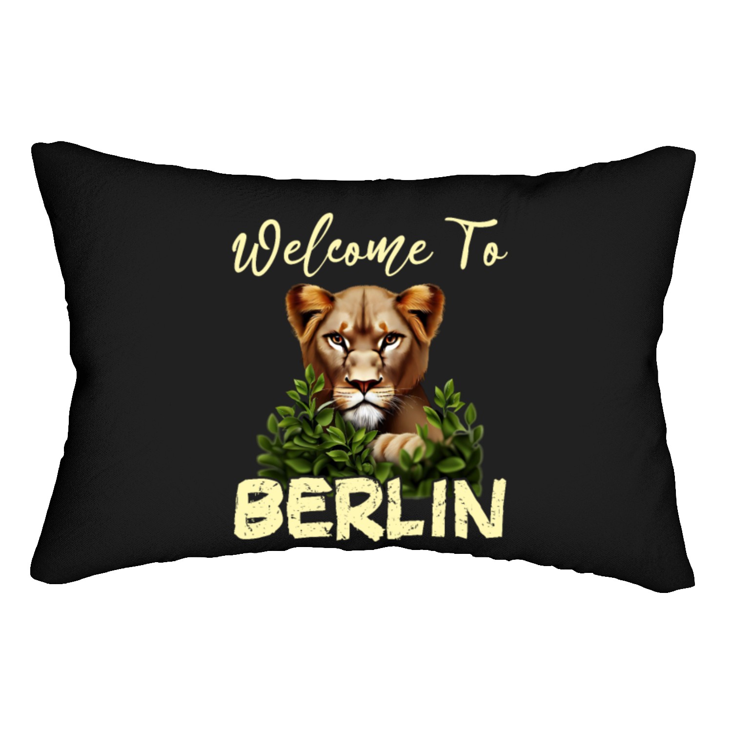 Welcome to Berlin Lumbar Pillows