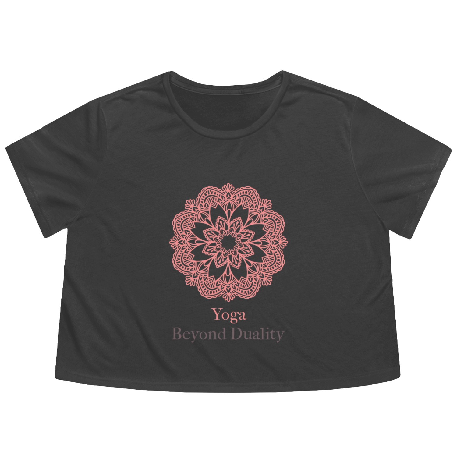 Yoga Beyond Duality Ahrimanic Yoga Flowy Cropped Tees