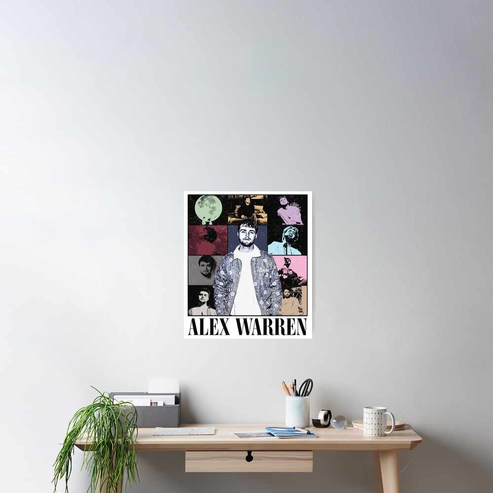 Alex Warren Tour Music Poster