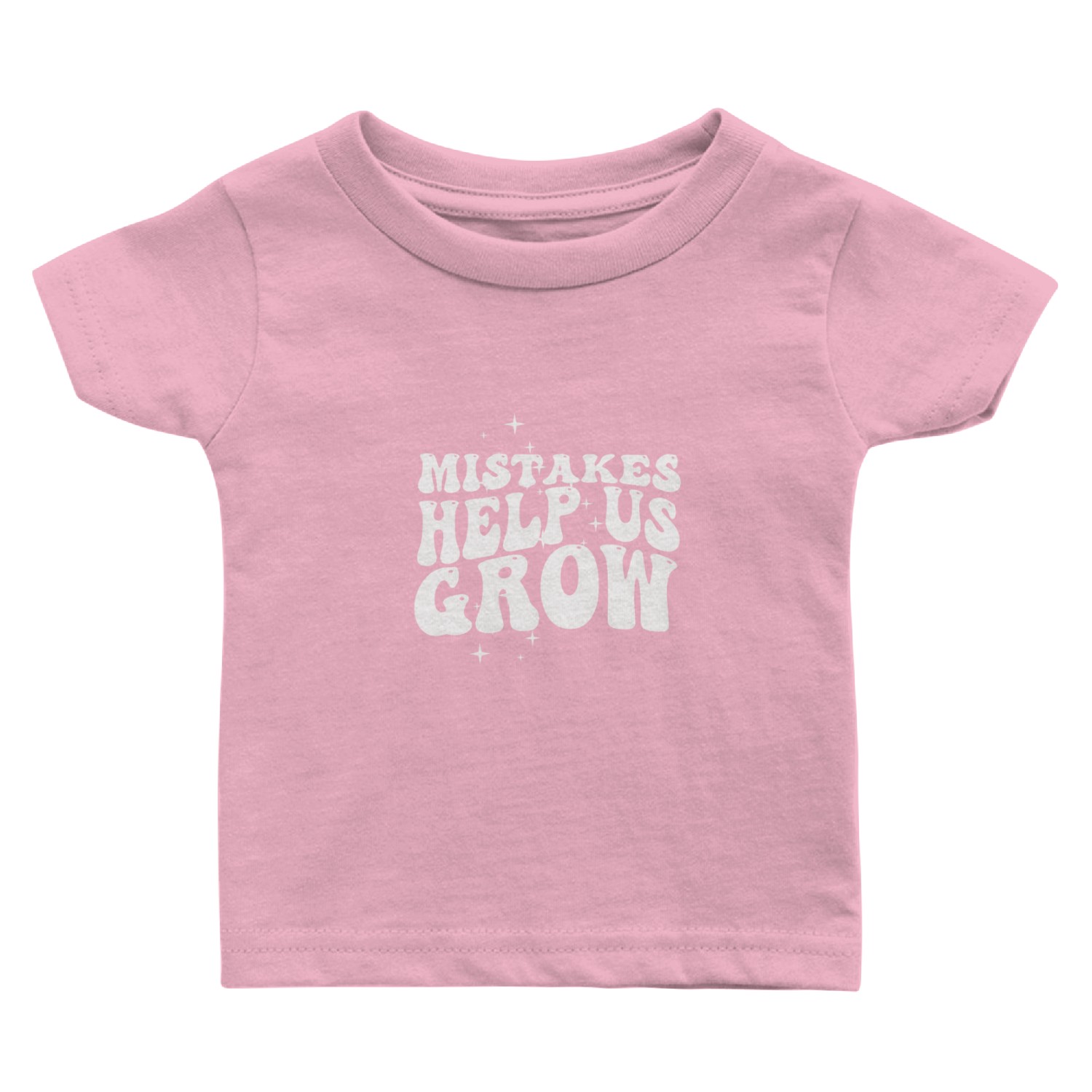 Mistakes Help Us Grow Back To School Motivational Baby T Shirts