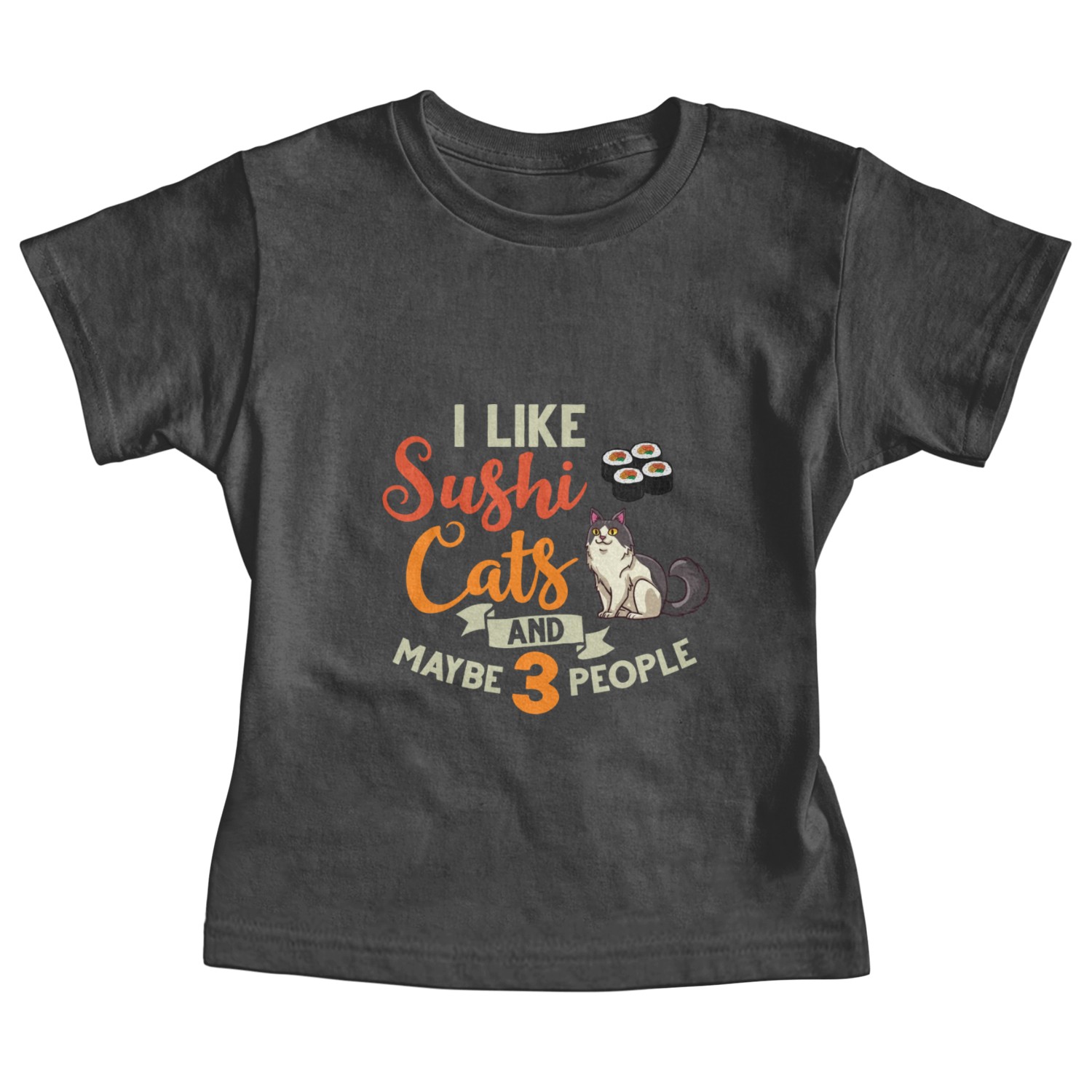 Cat Sushi Japanese Rice Roll Nigiri Bowl Maker Baby Tees