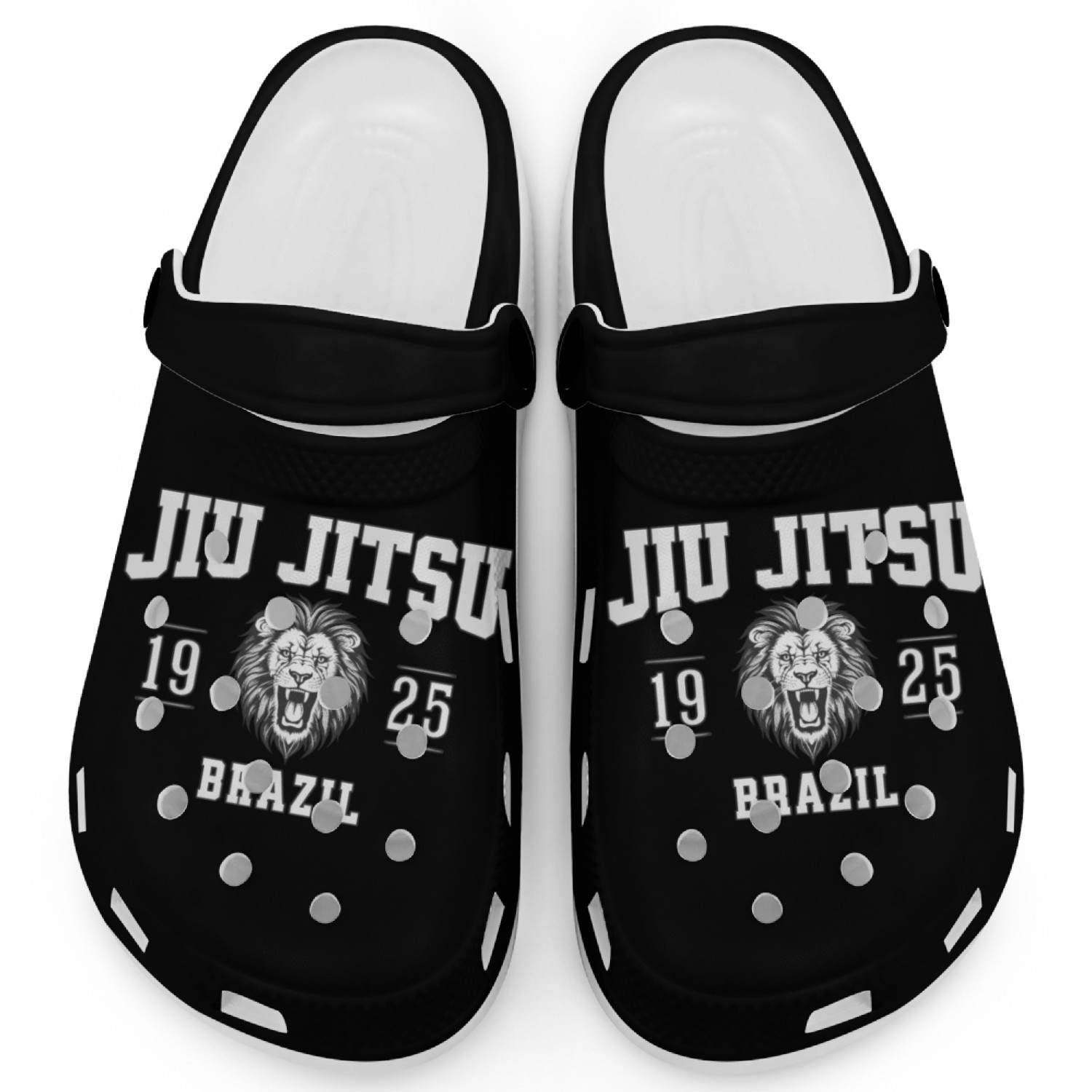 Vintage Style Brazilian Jiu Jitsu BJJ Martial Arts Clogs