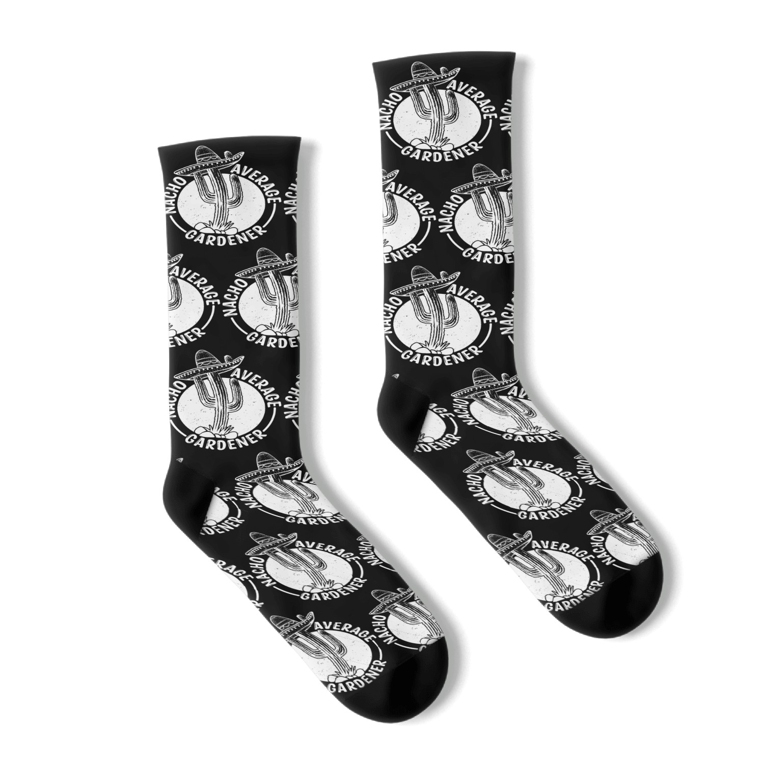 Nacho Average Gardener Socks