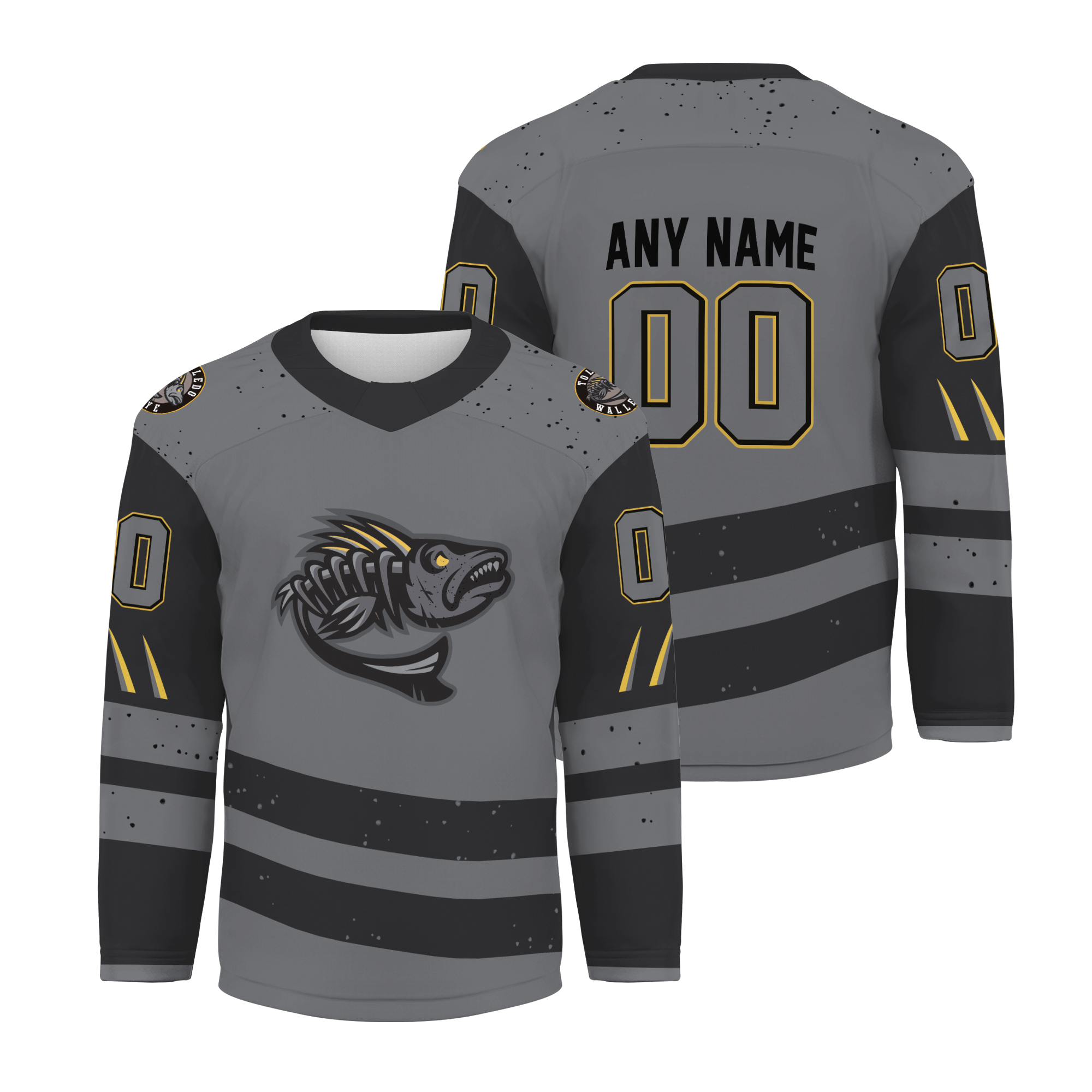 Personalized Toledo Walleye 2025/26 Bonefish Hockey Shirt Fan Gear Gift
