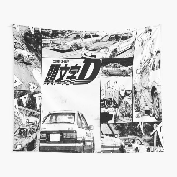 Initial D Tapestry