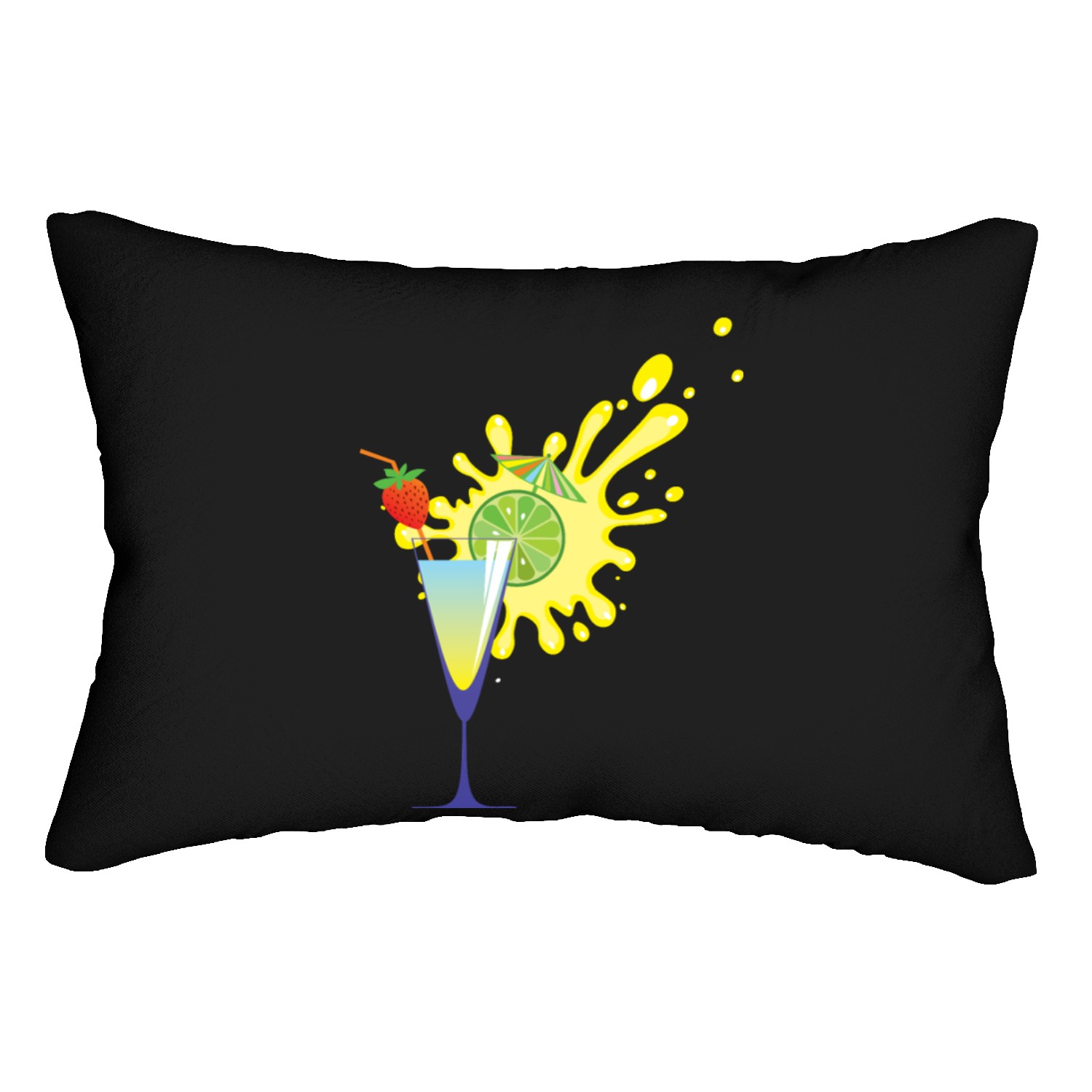 Fresh Summer Juice Lumbar Pillows