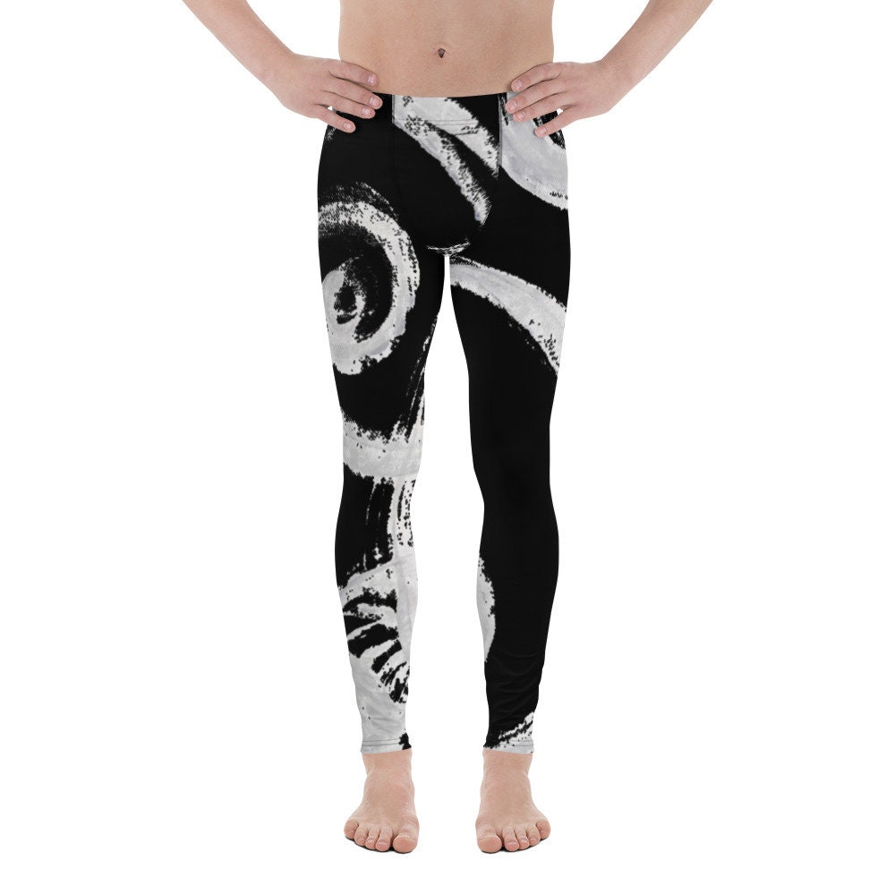Men's Leggings - Men's pants - Premium Active Buttery Soft Workout pants - Athletic