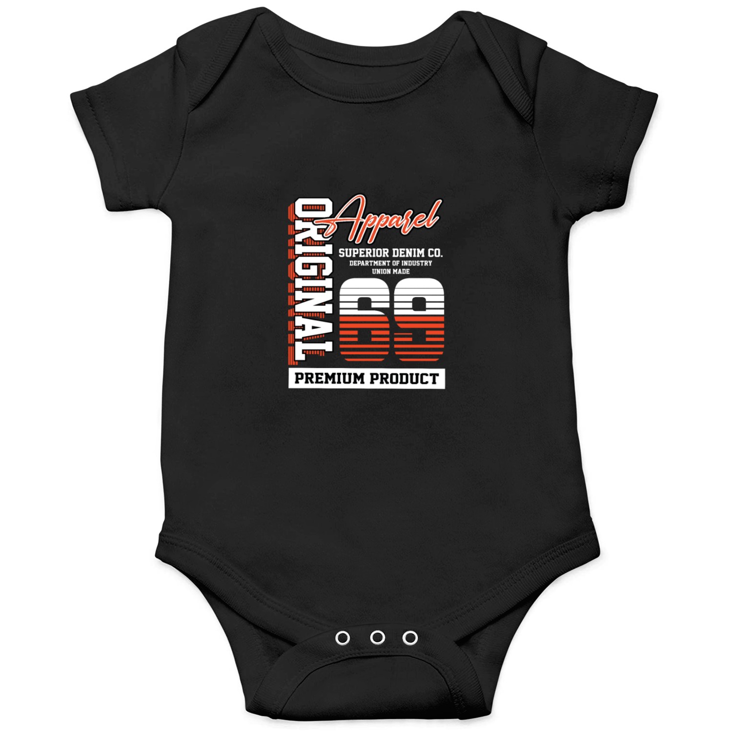 1969 Vintage Birthday Vintage Gift Retro Onesies