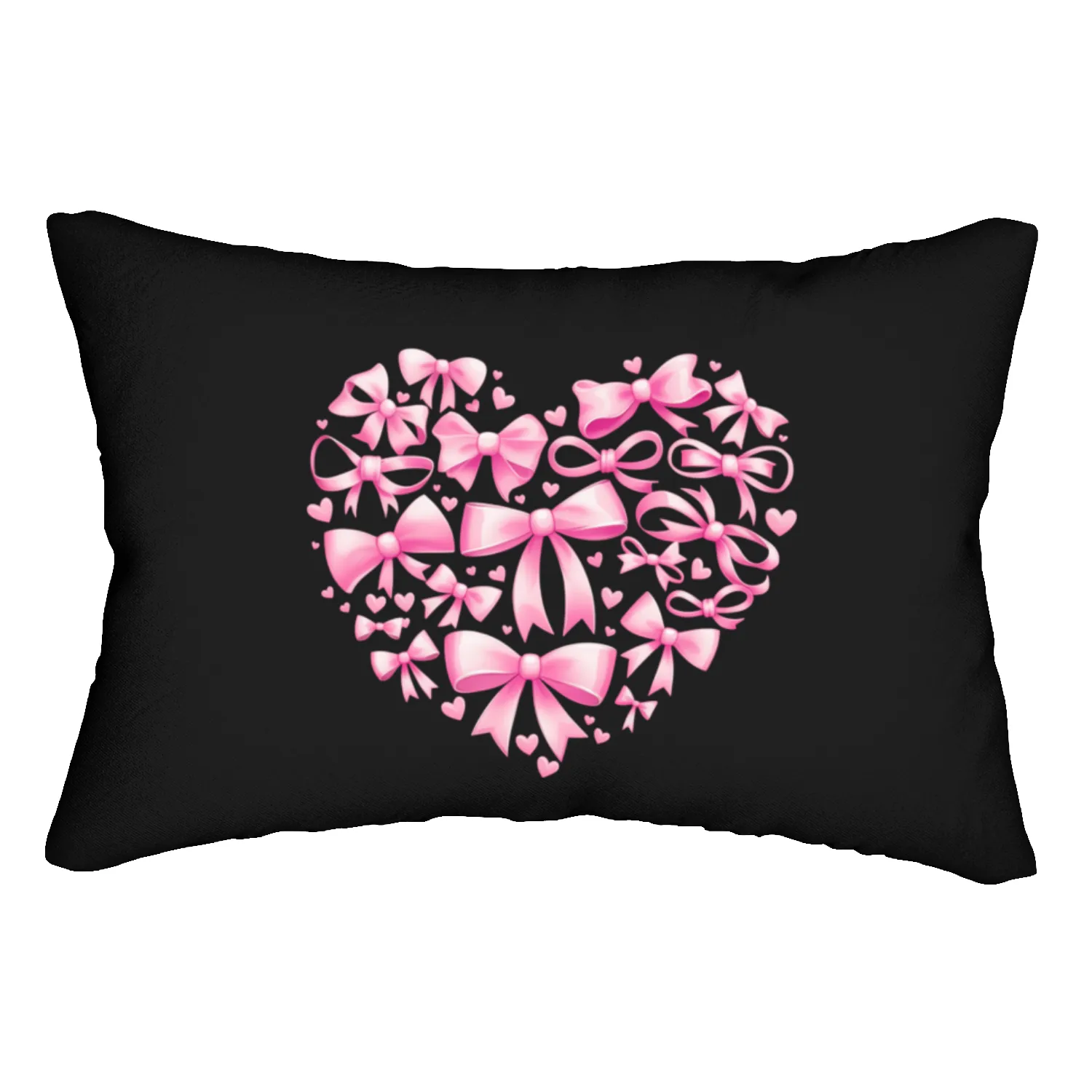 Valentines day Bowtiful Bowed Over Bowtique Bowtif Lumbar Pillows