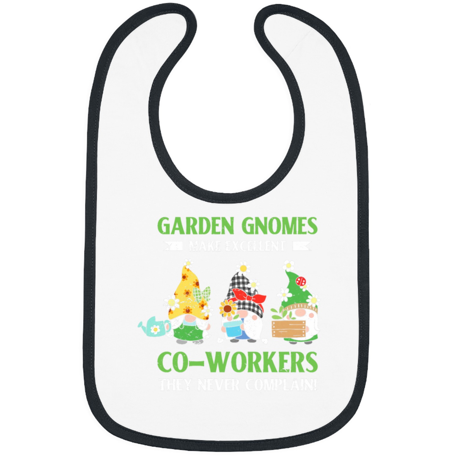 Gnome Gardening Bibs