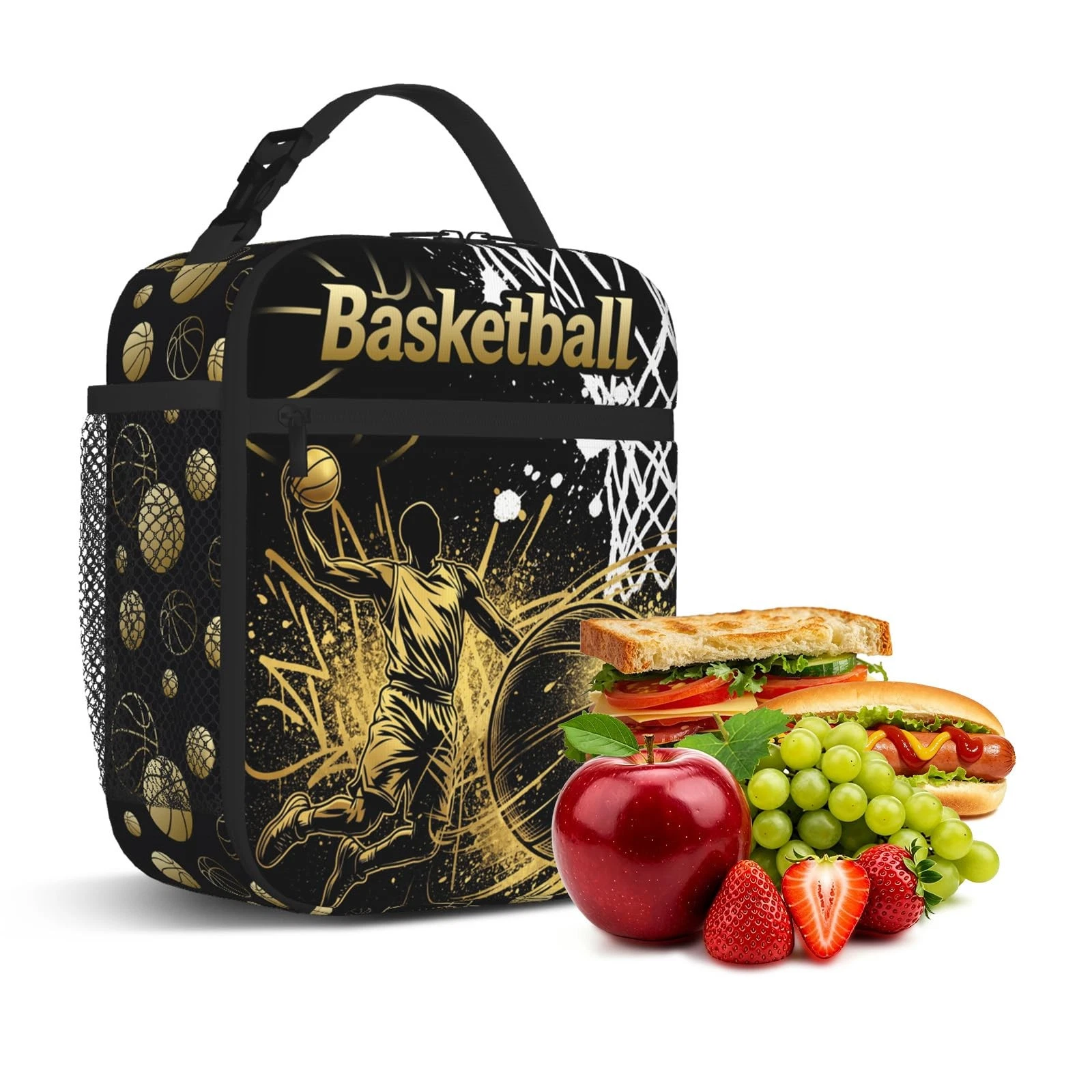 Basketball Lunch Box for Sports Fan