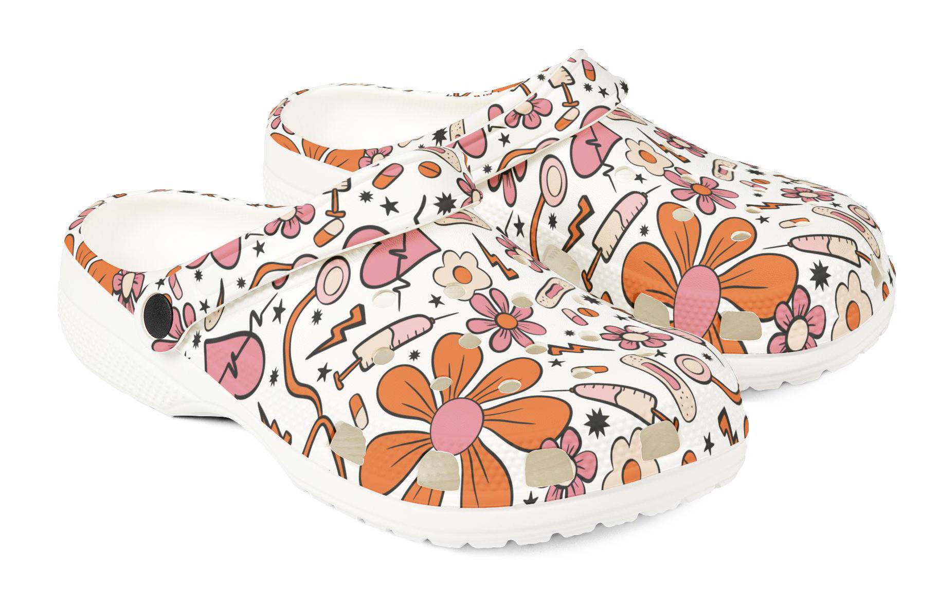 GROOVY NURSE Clogs For Adult/Kids