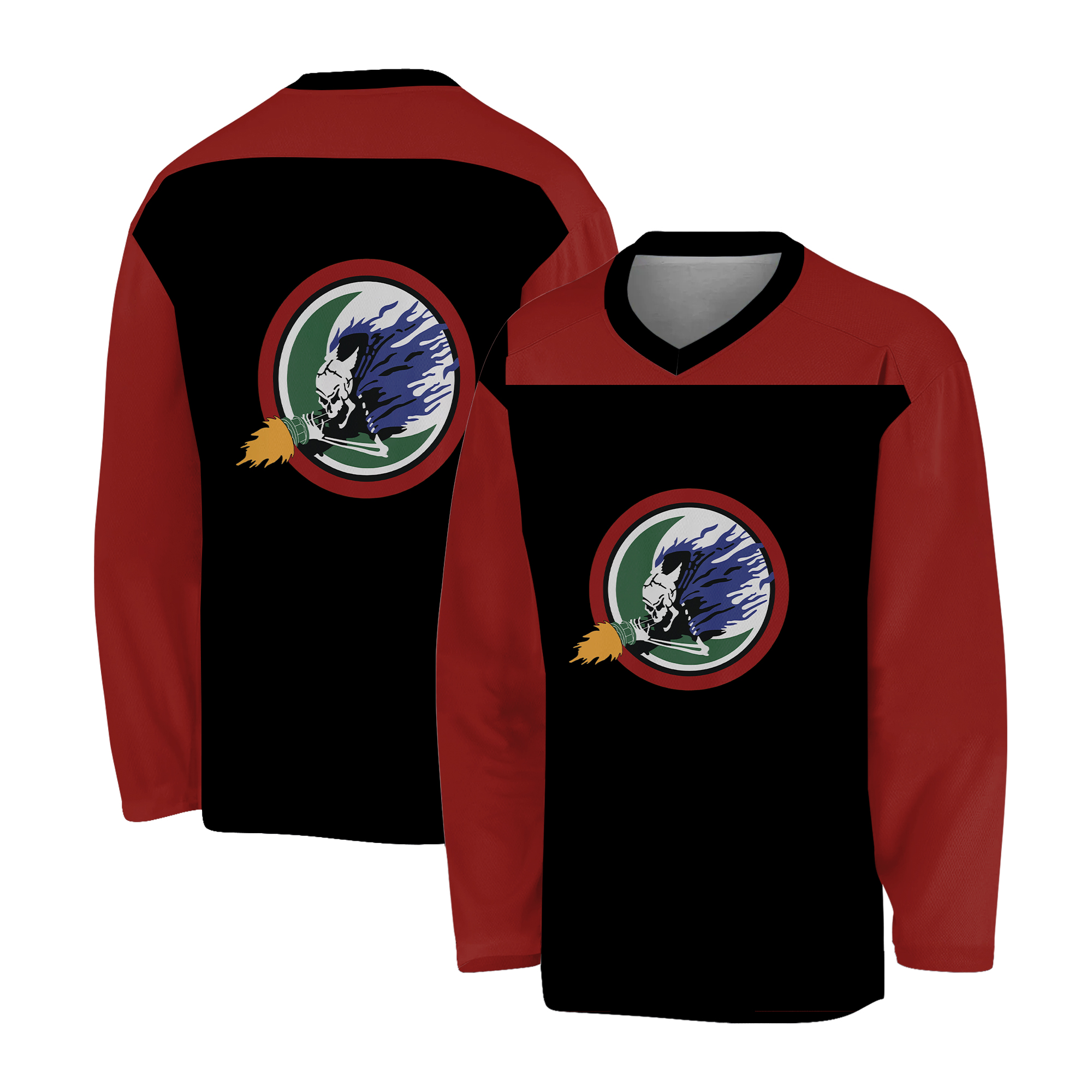 Lockheed Martin AC-130H Spectre Gunship hockey fan jersey