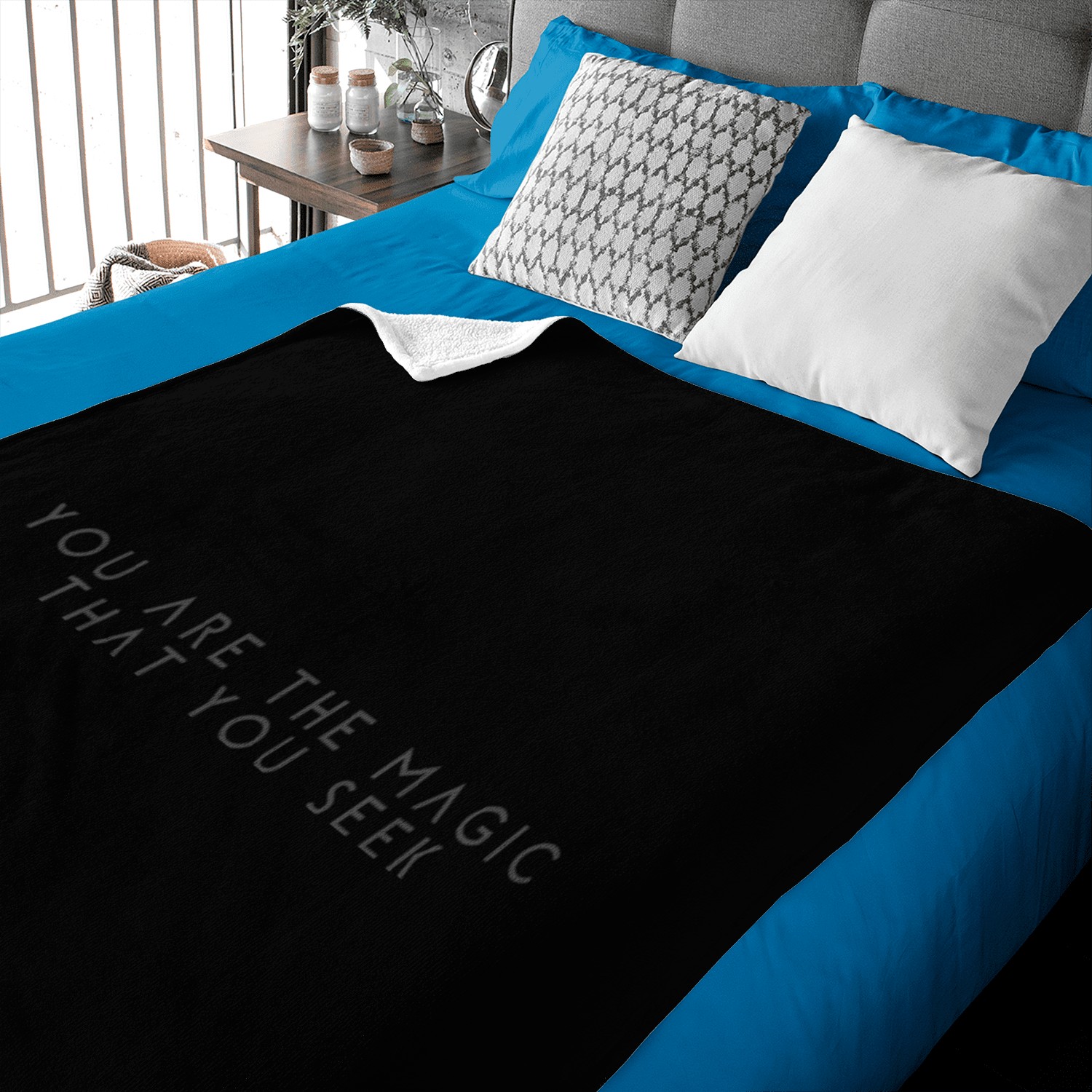 You are the magic that you seek. . Baby Blankets