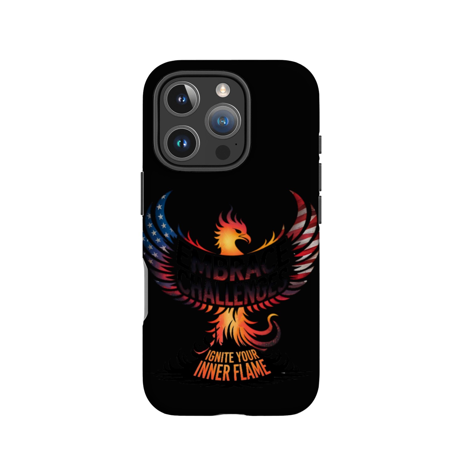 Embrace Challenges Ignite Your Inner Flame IPhone Cases