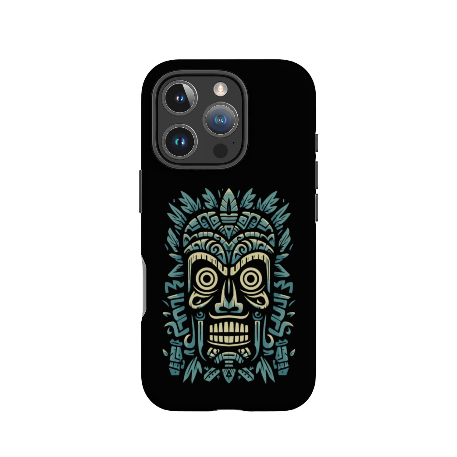 Polynesian Tribal Tiki Maori Retro Mask IPhone Cases
