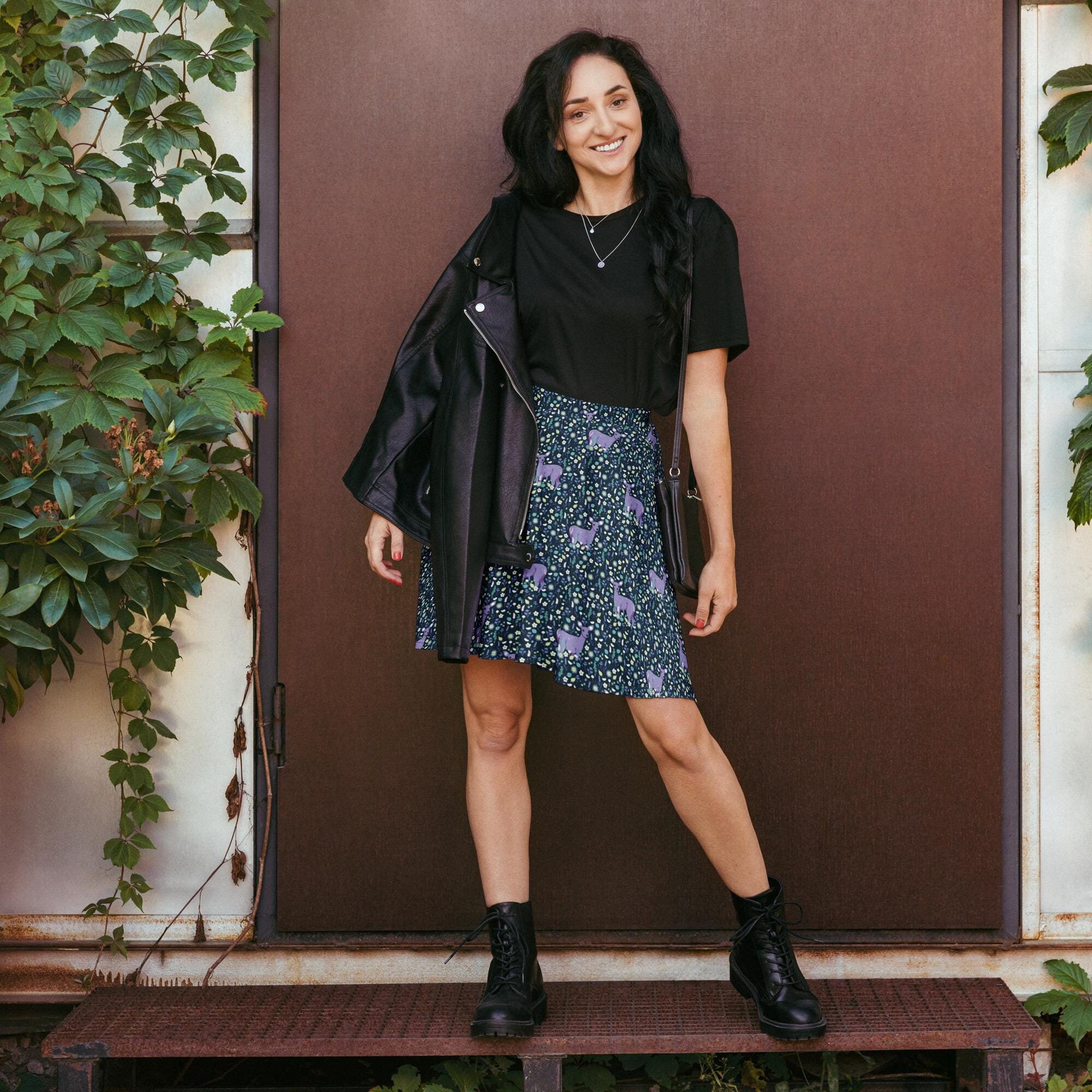 Deer Skater Skirt