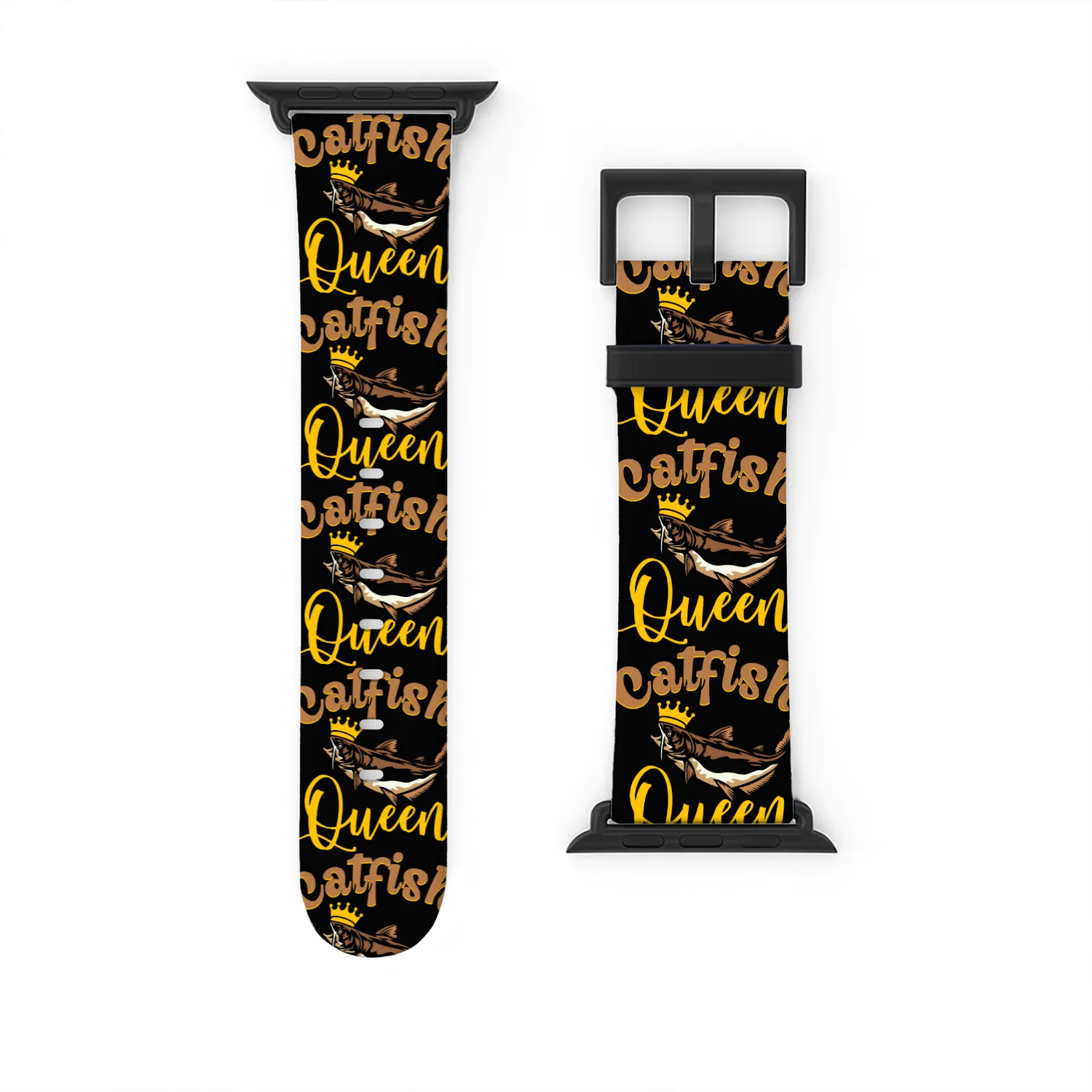 Wels Catfish Design For A Catfish Queen Watch Bands For Apple Watch