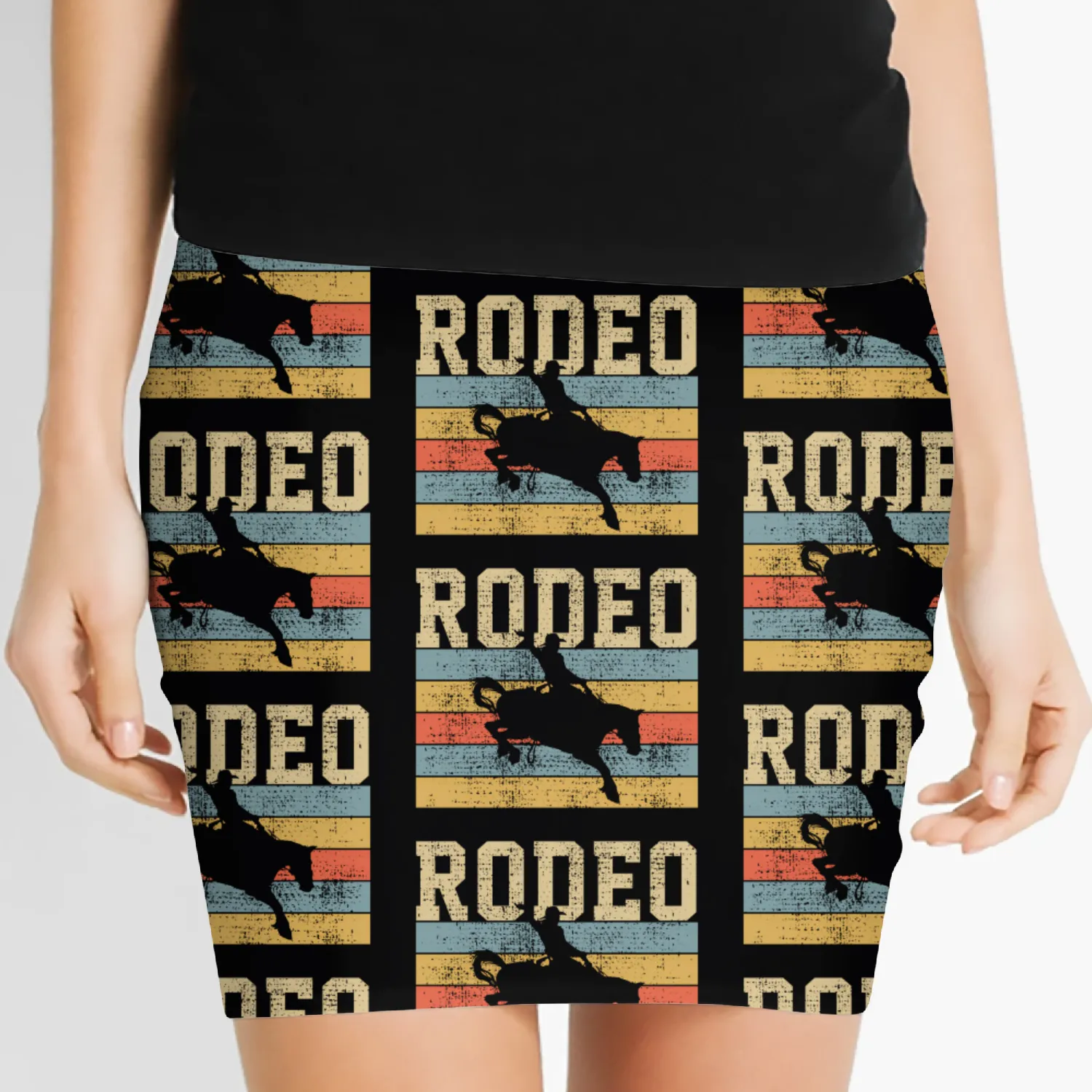 Horse Riding Western Country Women's Mini Skirts