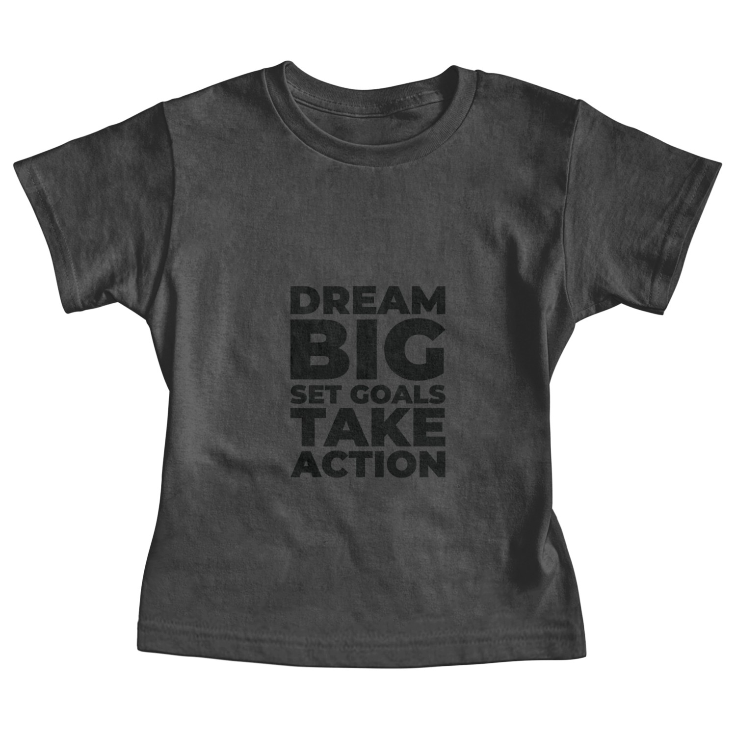 Goal Life Quotes Positive Message Motivational Baby Tees