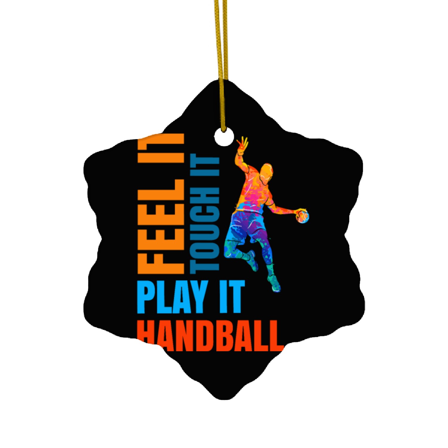 Handball special Ceramic Ornaments