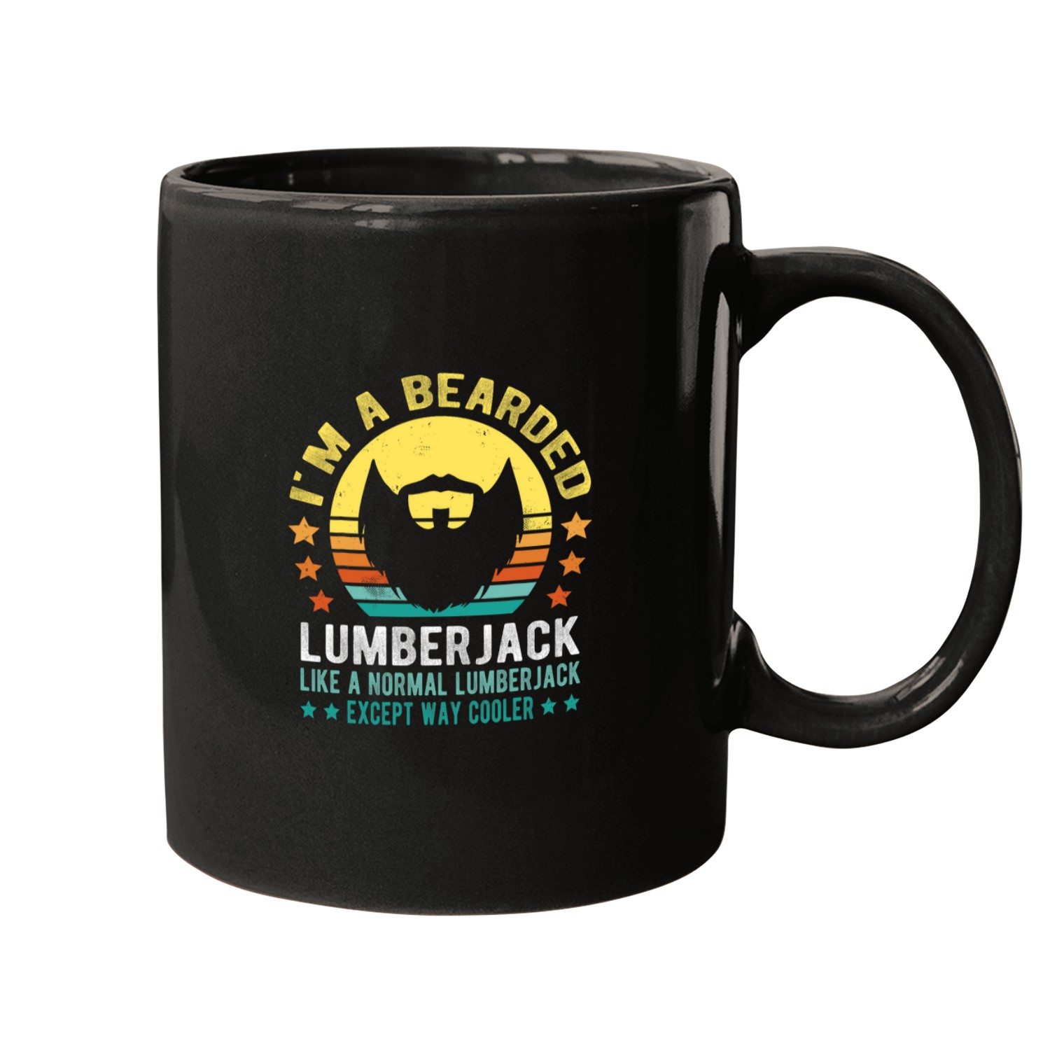 Bearded Lumberjack Mugs