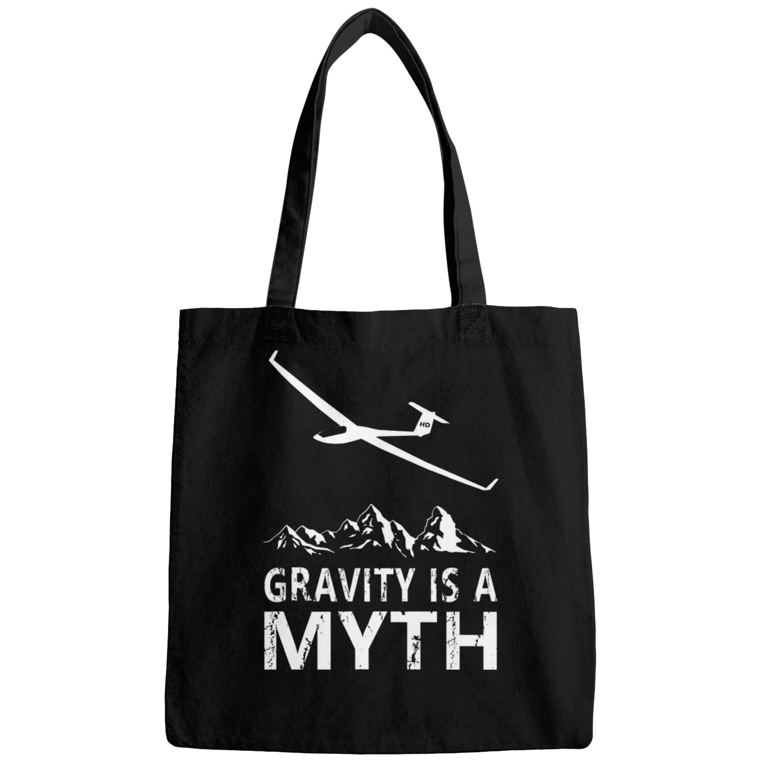 Glider and Mountains Glider Pilot Gravity Myth Bags