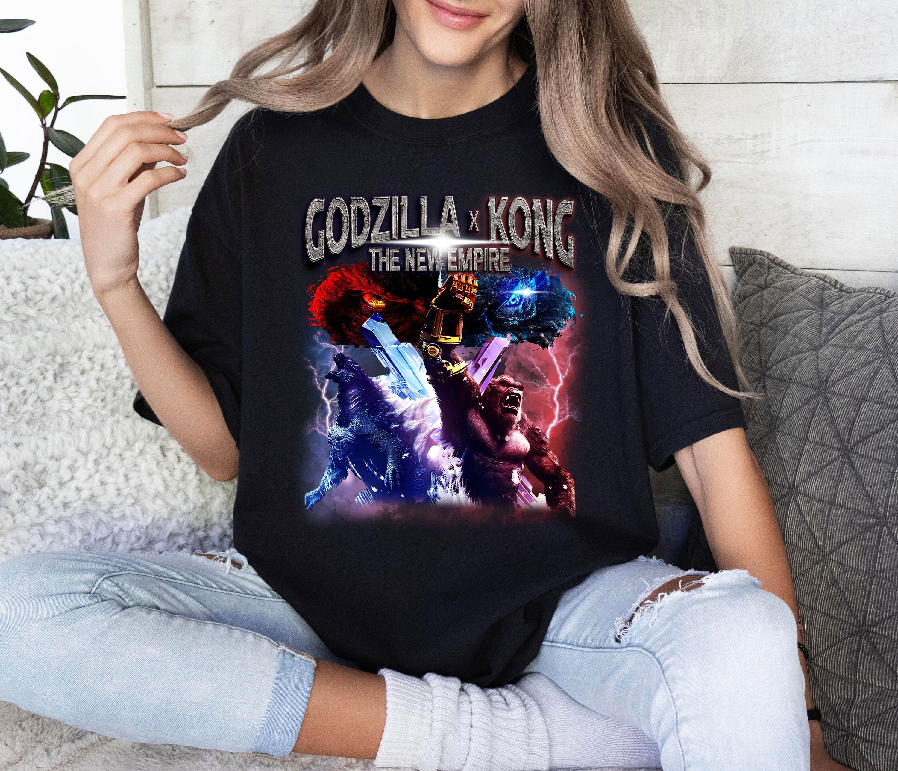 god zilla X Kong Shirt, god zilla Movie, The New Empire 2024