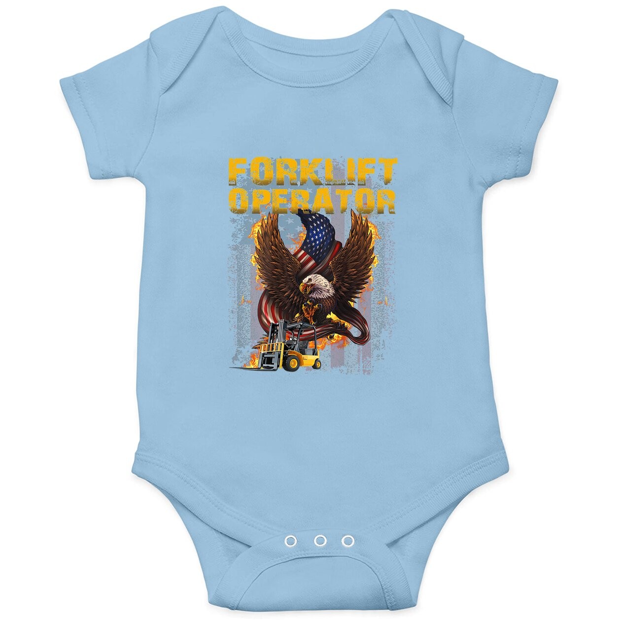 Proud Forklift Operator Baby Bodysuit
