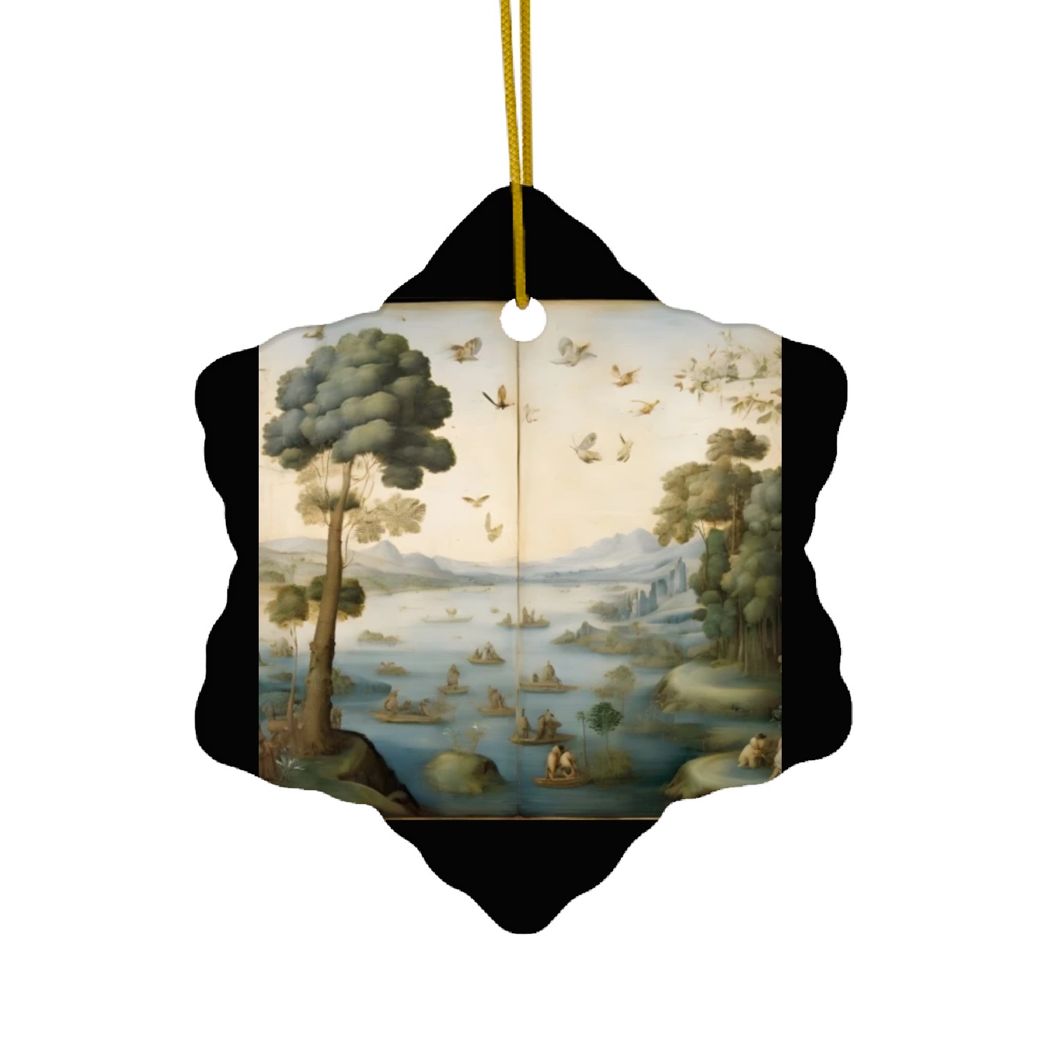nature symbols Ceramic Ornaments