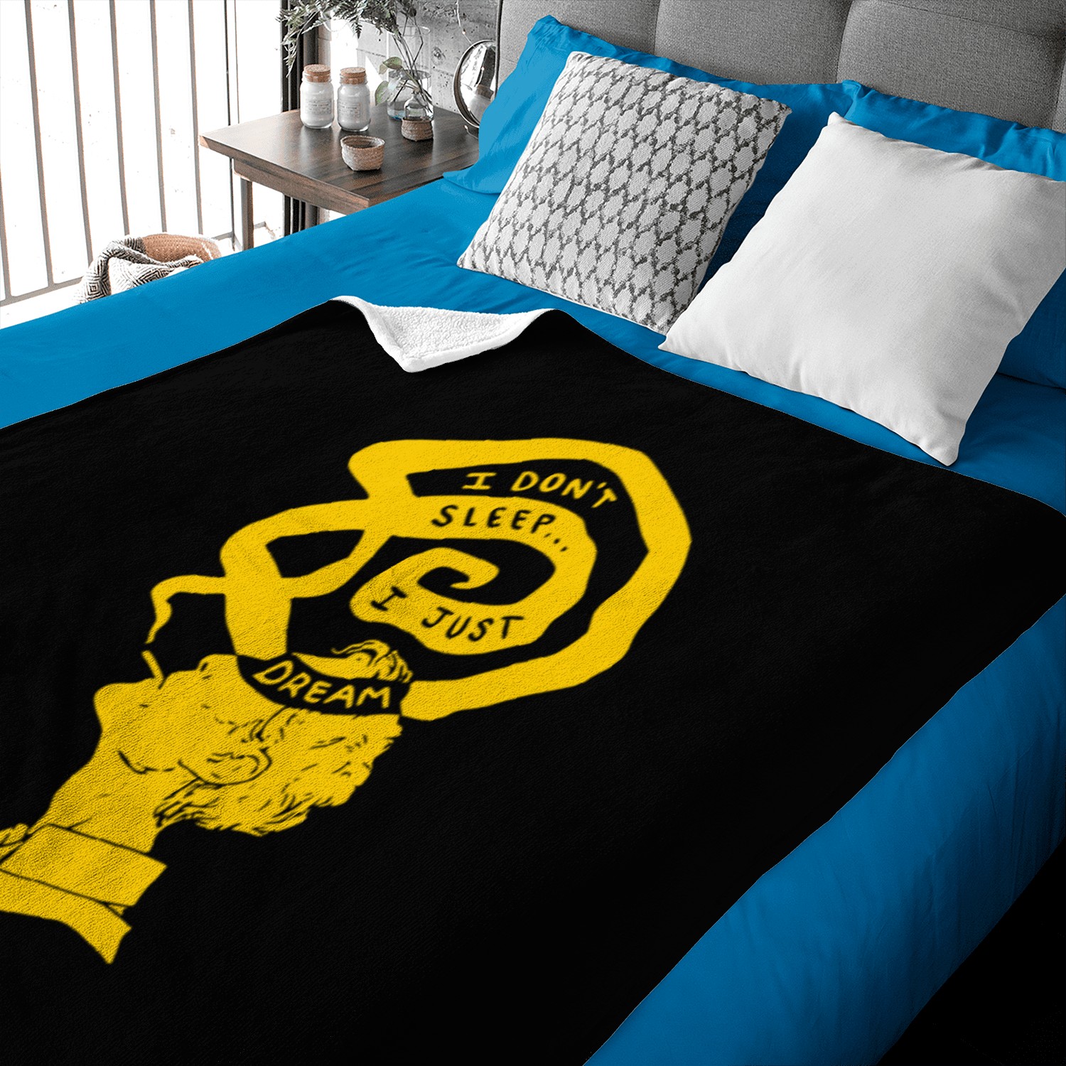 Rustin Cohle Quote I don t sleep i only dream Baby Blankets