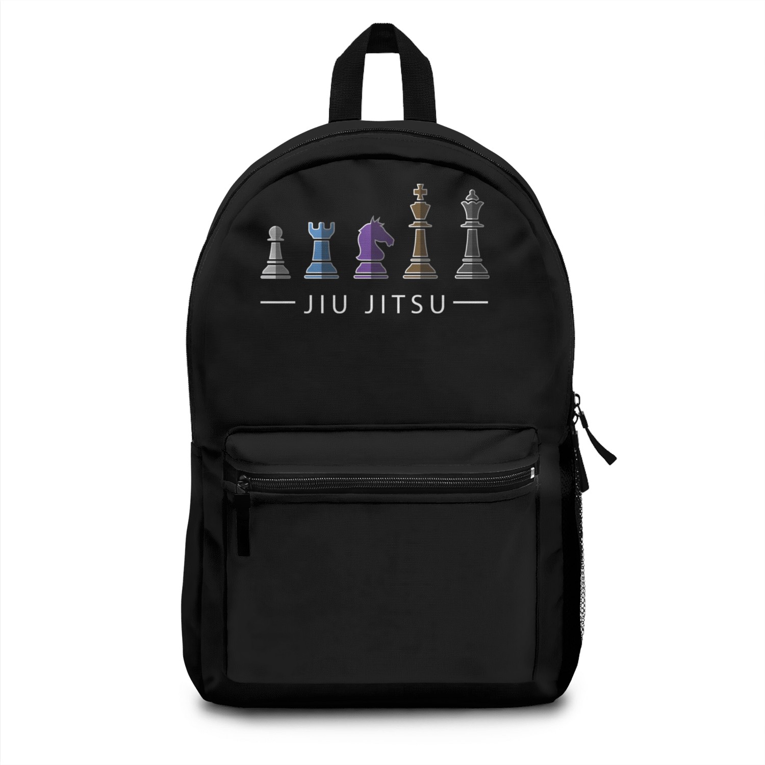 Bjj Brazilian Jiu Jitsu Chess Belt Fighter Mma Backpacks