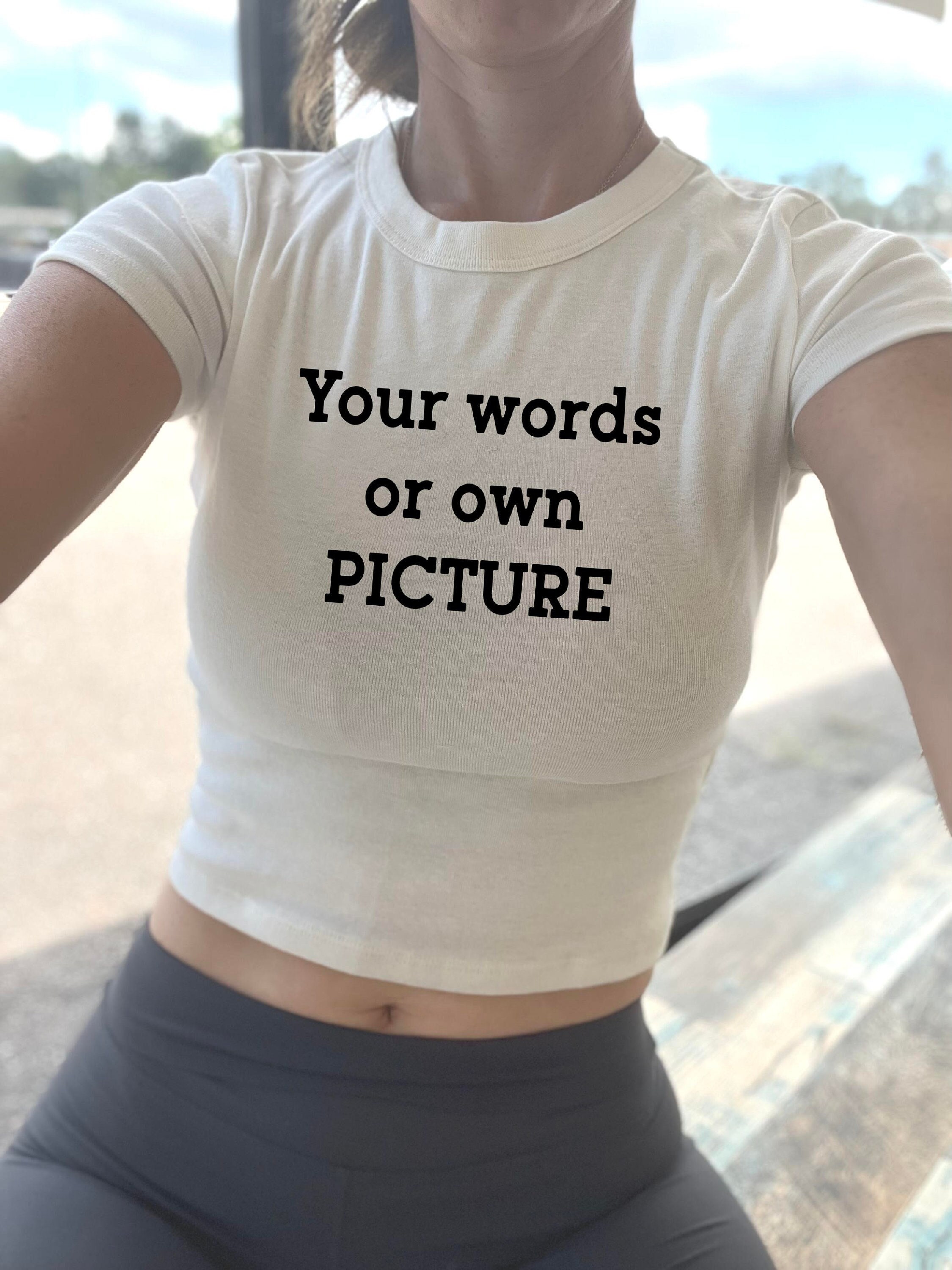 Custom BABY TEE, Custom photo Baby Tee, Personalized Classic baby tee, ANY image, Business Logo Crop Top
