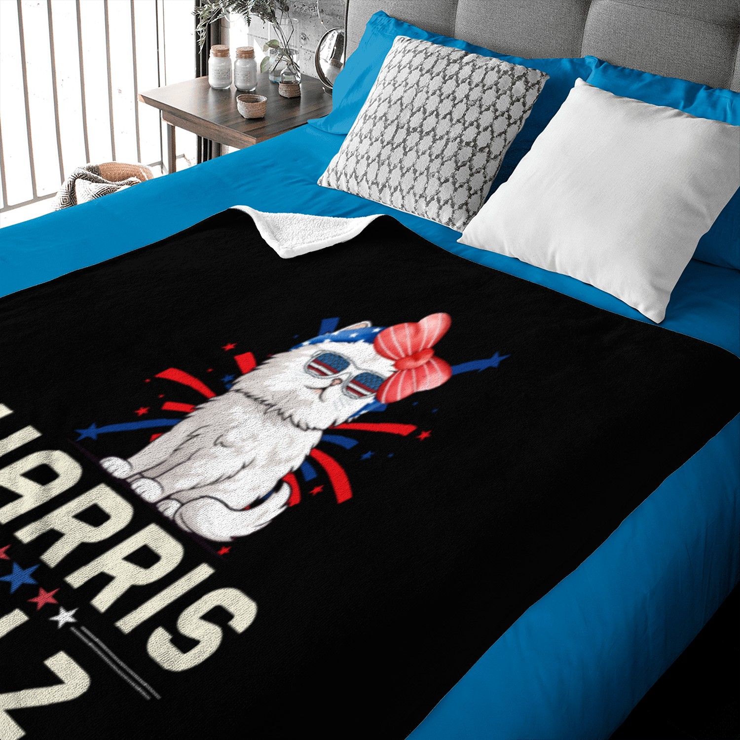 Harris Walz 2024 Kamala Harris For President Baby Blankets