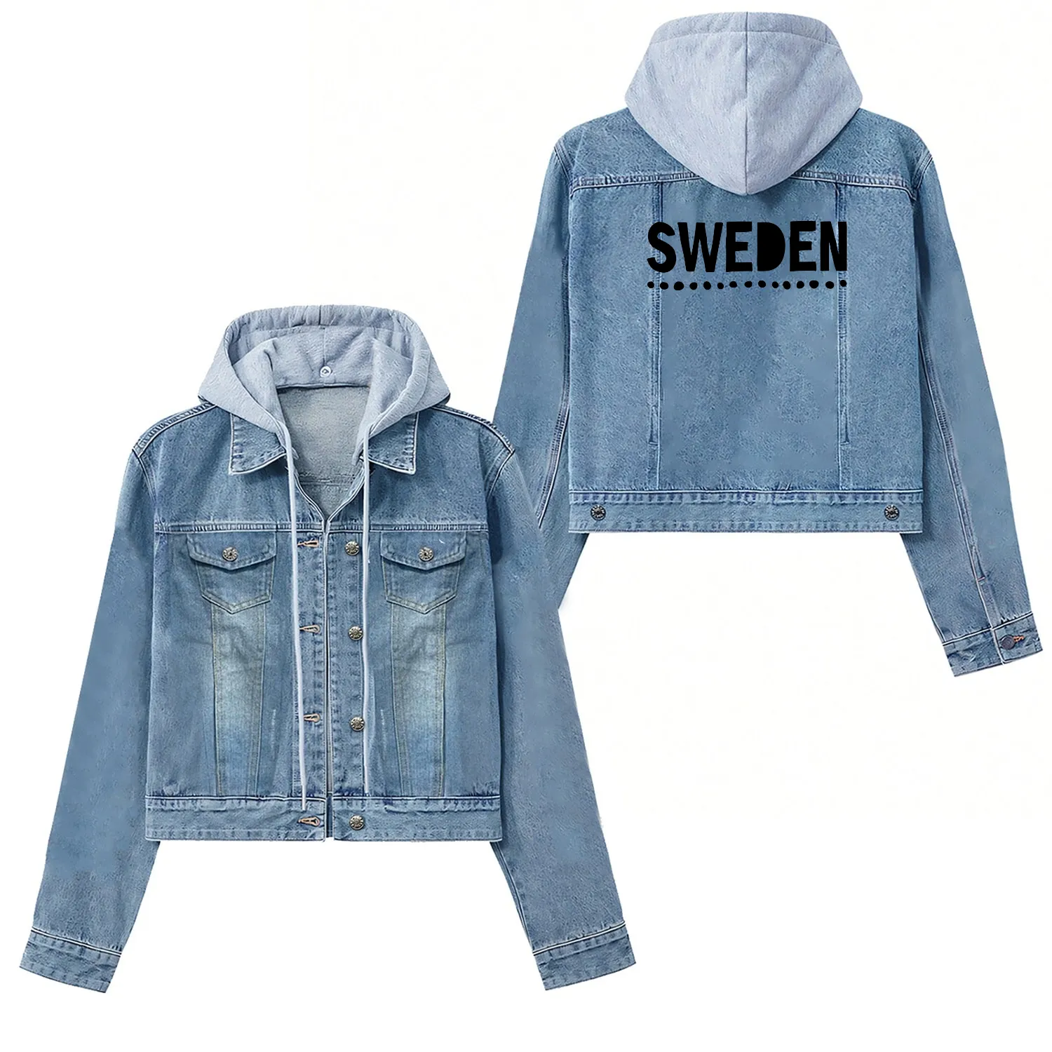 Sweden Type Women's Denim Jackets
