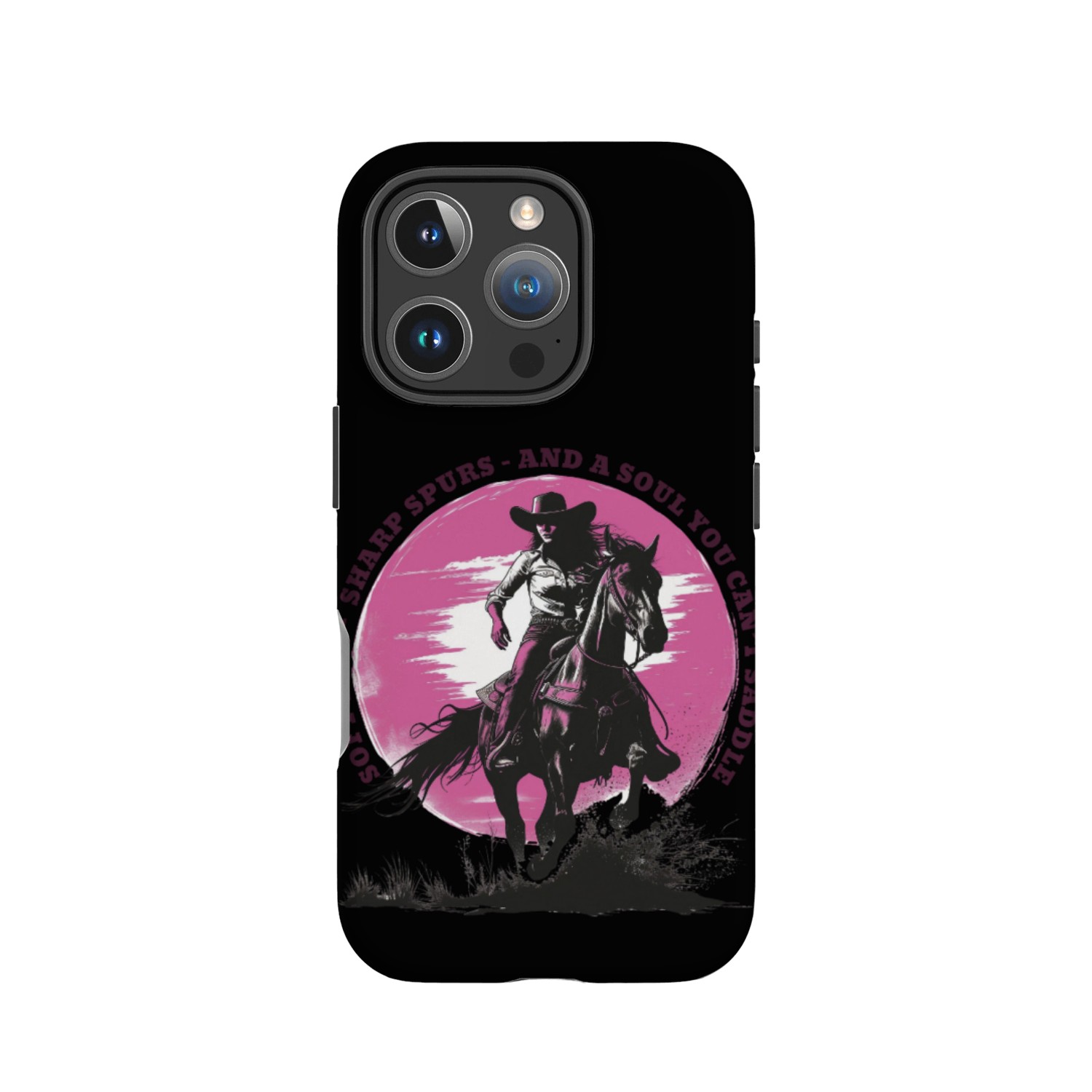 Wild West Cowboy Riding Vintage Design IPhone Cases