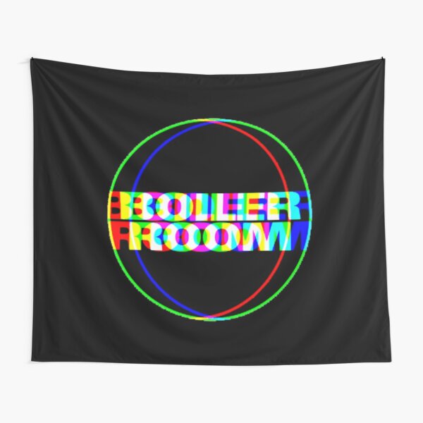 Boiler Room Color Glitch I Tapestry