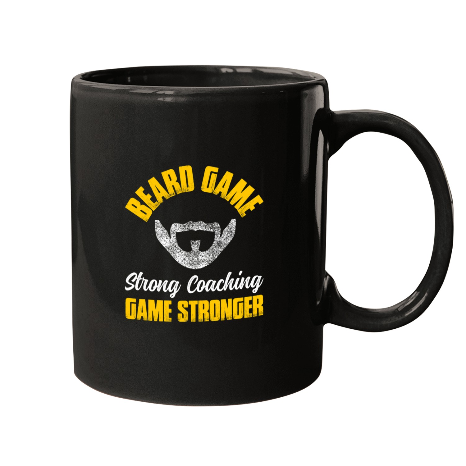 Beard Game Strong Coaching Game Stronger Mugs