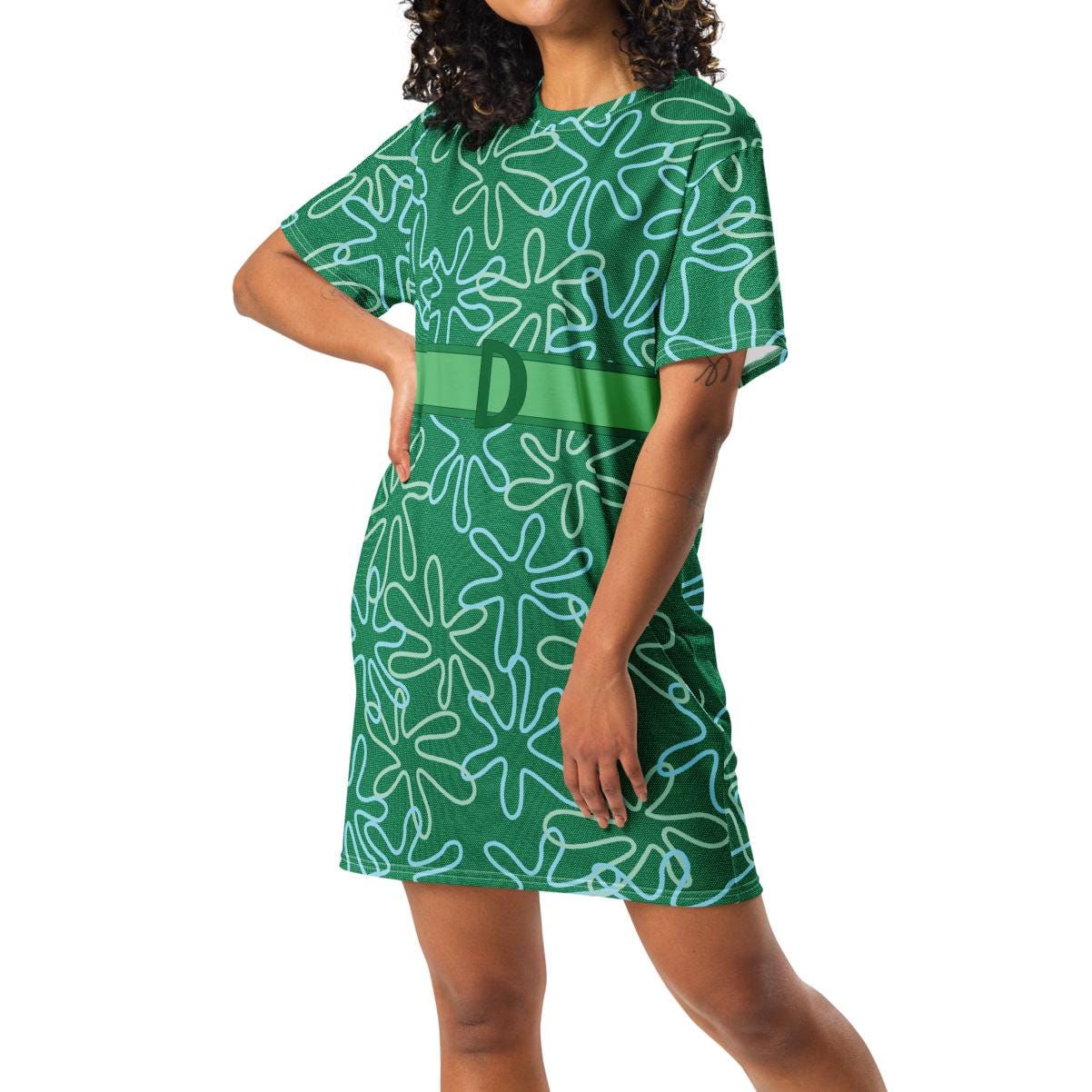 Disgust Costume T-shirt Dress | Halloween | Cosplay | Women's Clothing