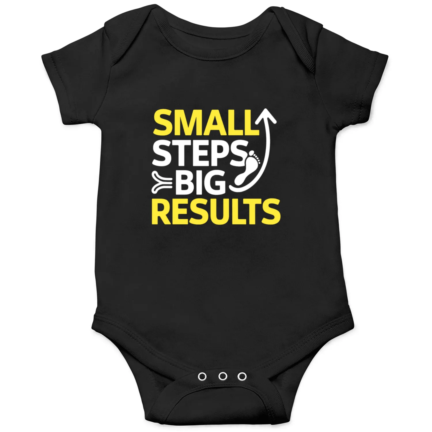 Small Steps, Big Results Motivational Onesies