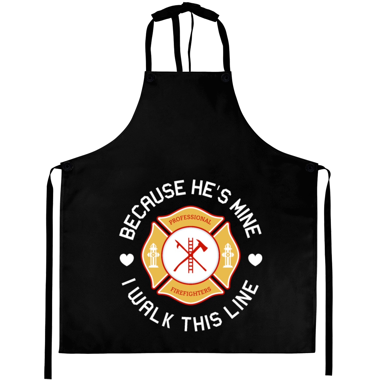 Because He s Mine I Walk This Line Aprons