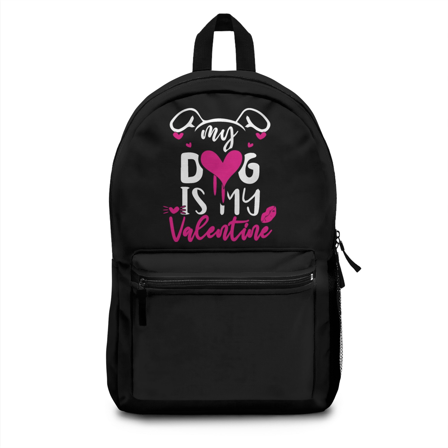 My dog is my valentine Backpacks