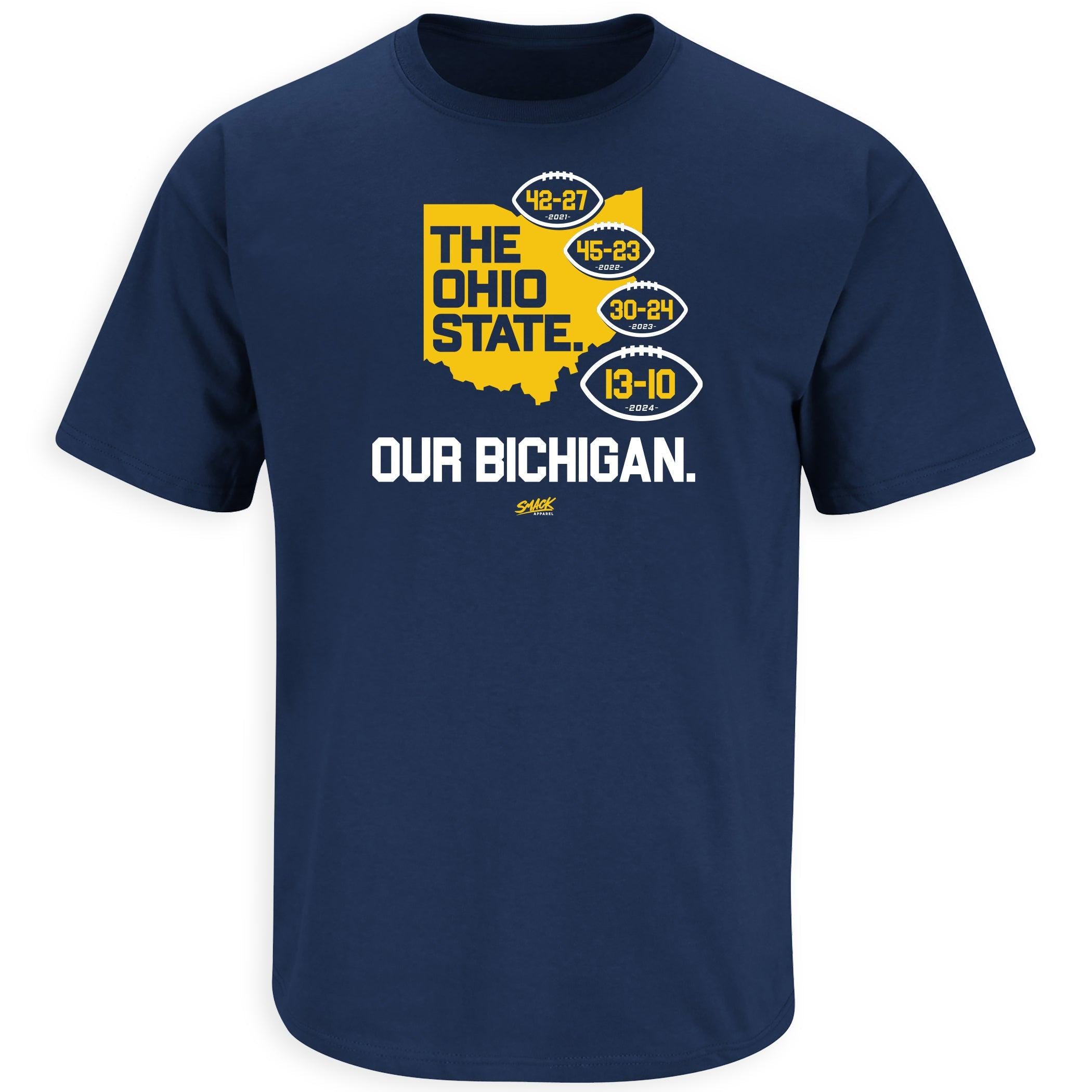 Bichigan T-Shirt for Michigan College Fans