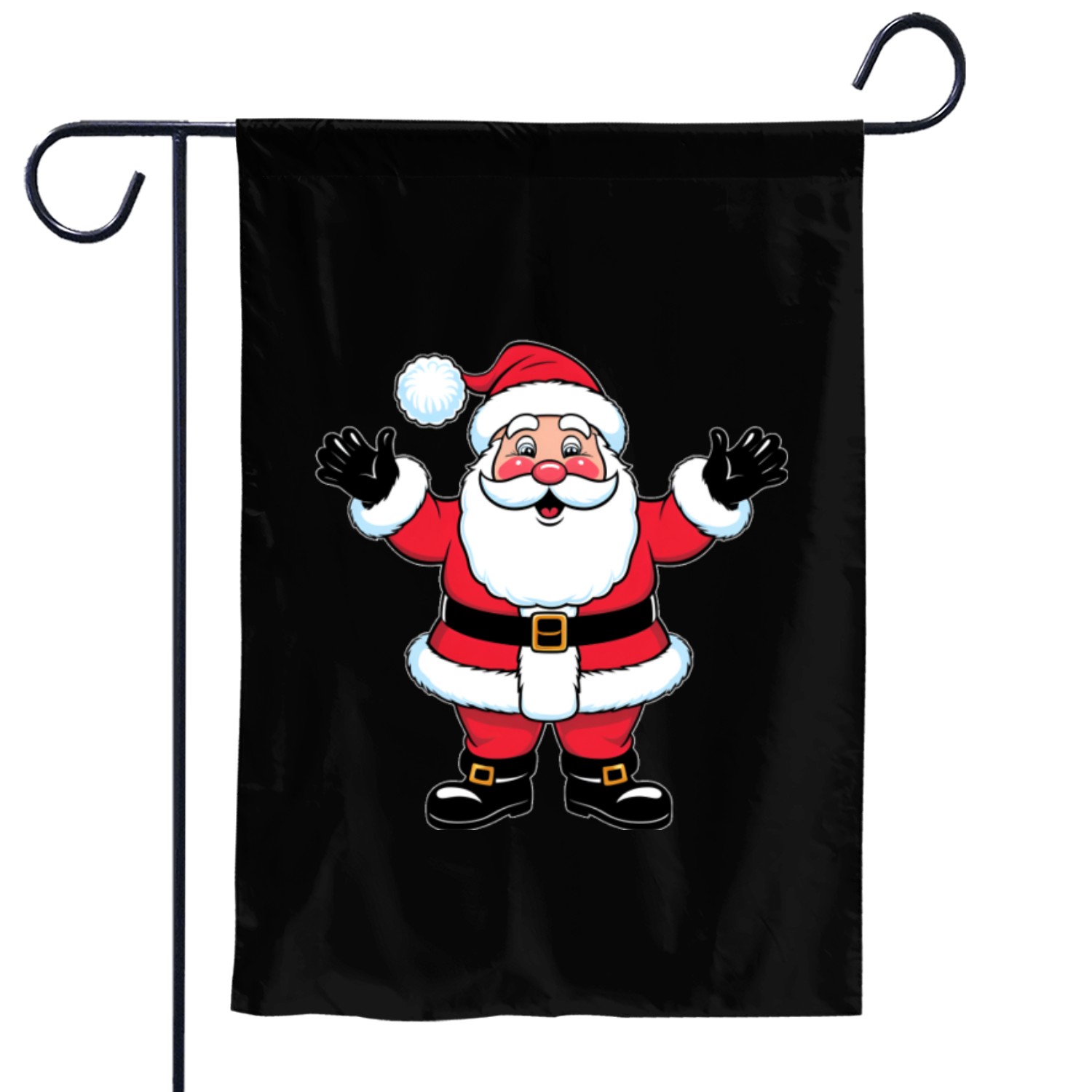 jolly Santa Claus Garden Flags