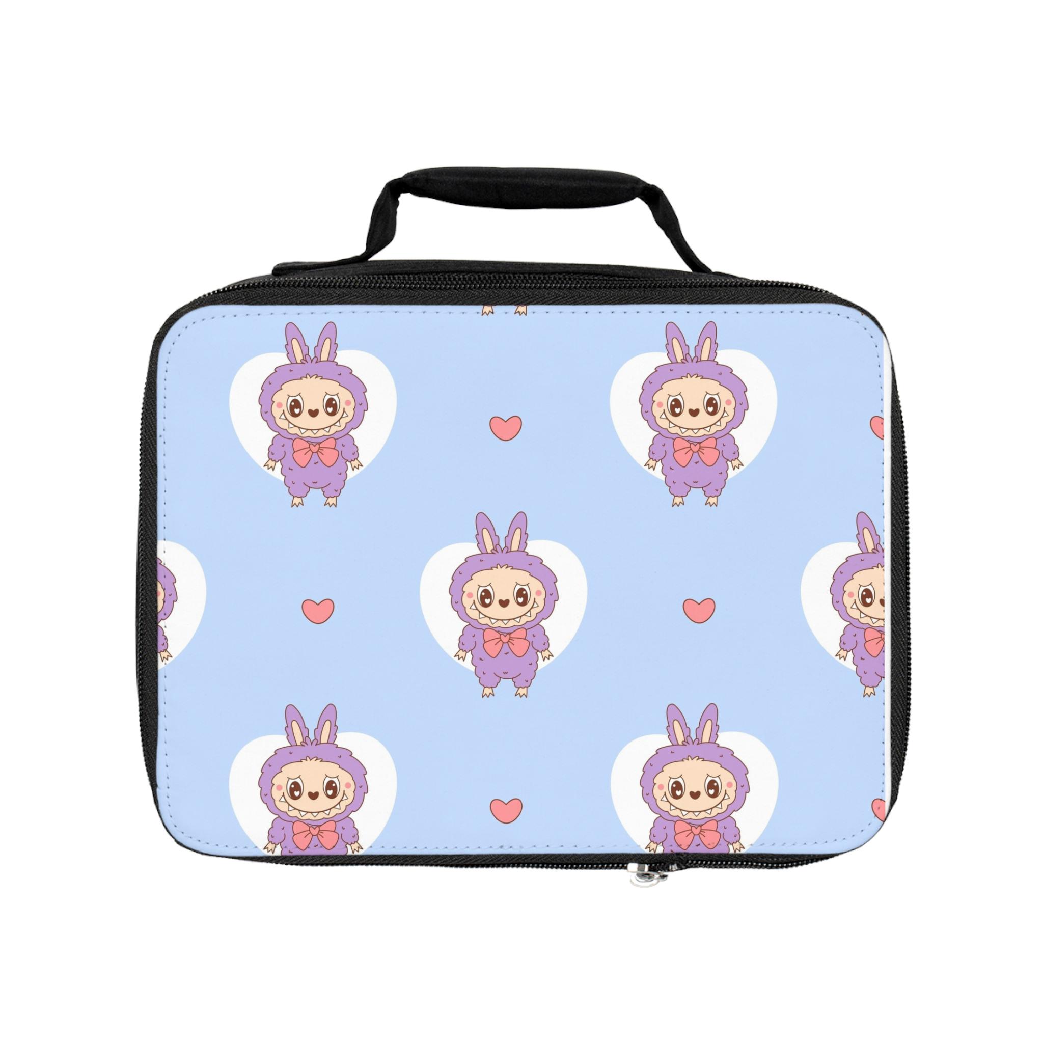 Labubu Lunch Bag - Cute Insulated Tote for Kids and Adults, Reusable Lunch Bag