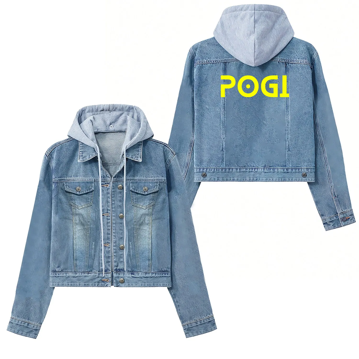 POGI Women's Denim Jackets